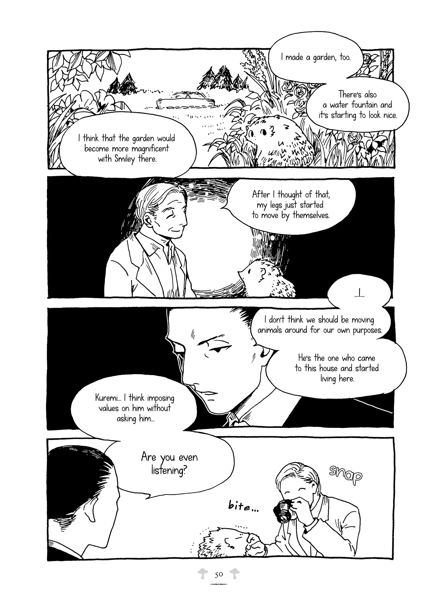 Hedgehog in the King's House Chapter 14 page 6 - Chapter 14: Uncle