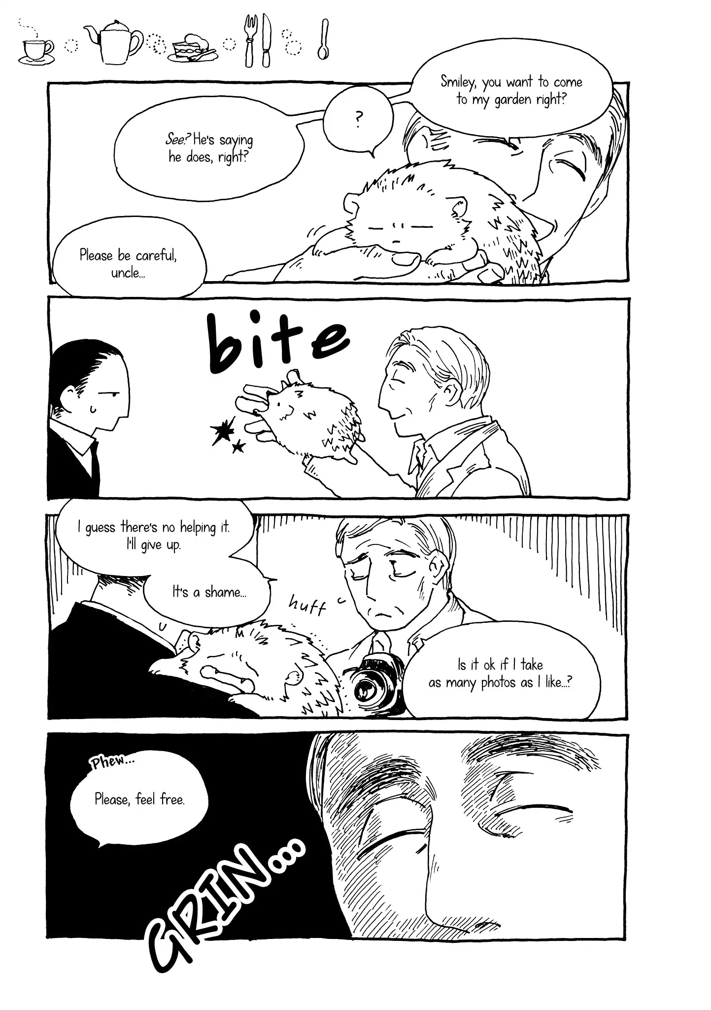 Hedgehog in the King's House Chapter 14 page 7 - Chapter 14: Uncle