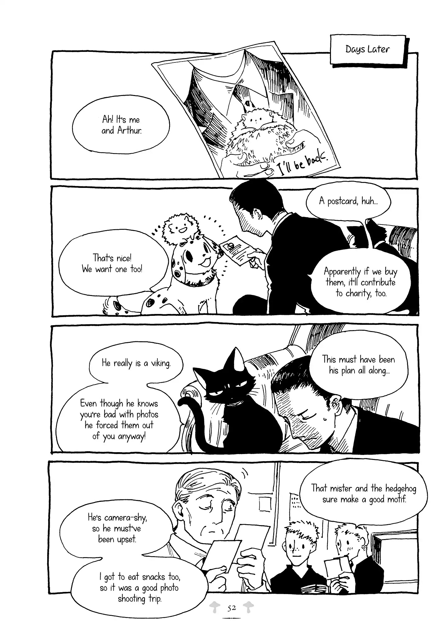 Hedgehog in the King's House Chapter 14 page 8 - Chapter 14: Uncle