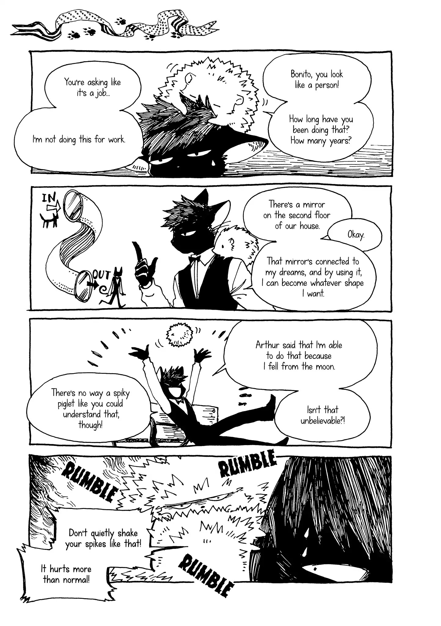 Hedgehog in the King's House Chapter 15 page 5 - Chapter 15: Bonito