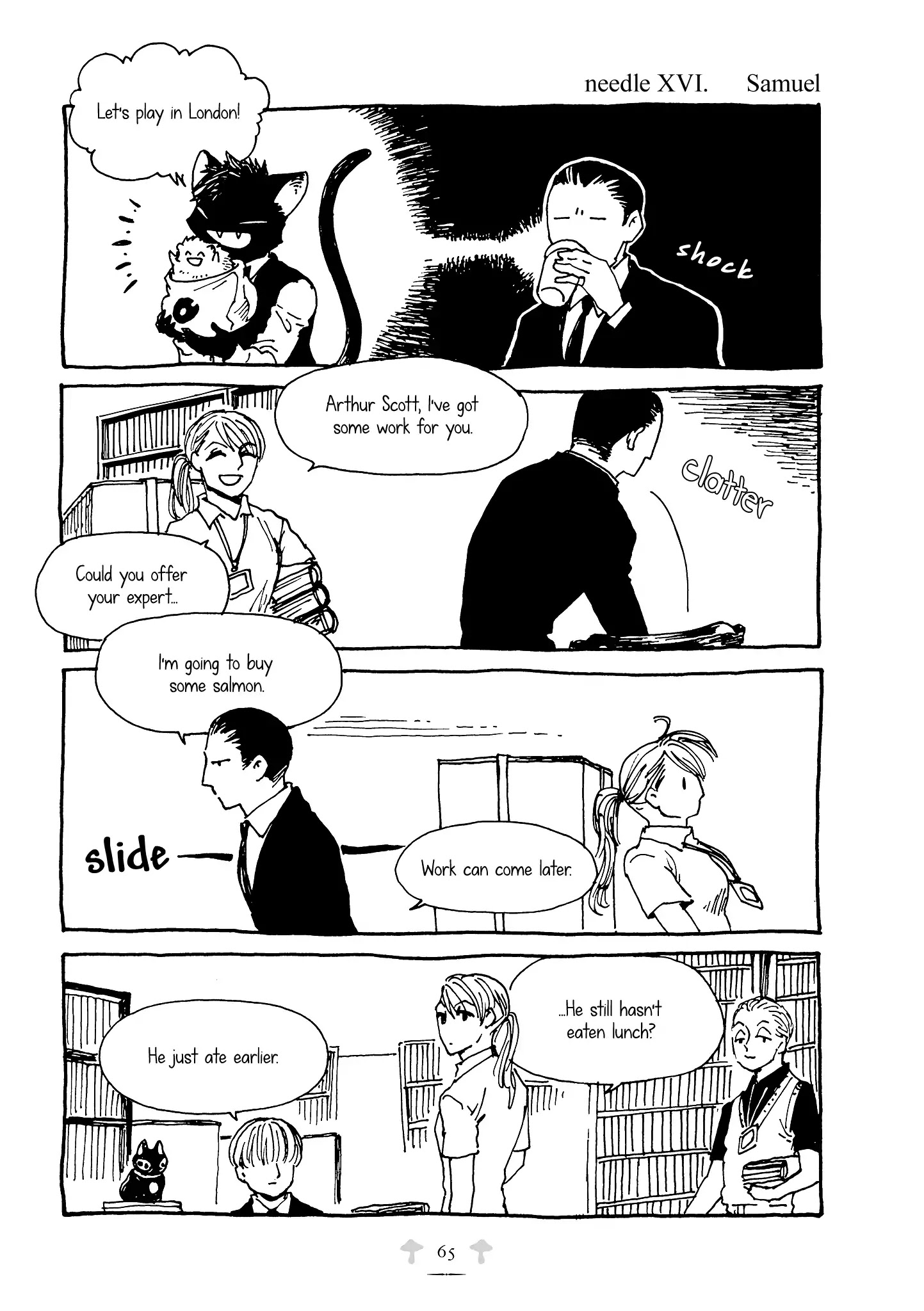 Hedgehog in the King's House Chapter 16 page 1 - Chapter 16: Samuel