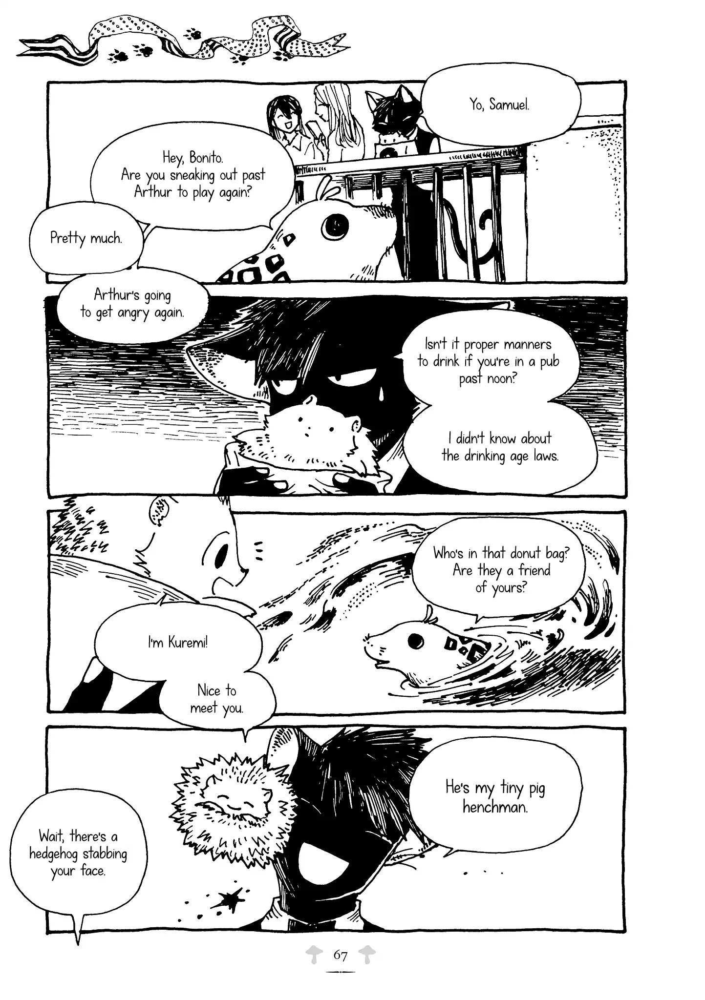Hedgehog in the King's House Chapter 16 page 3 - Chapter 16: Samuel