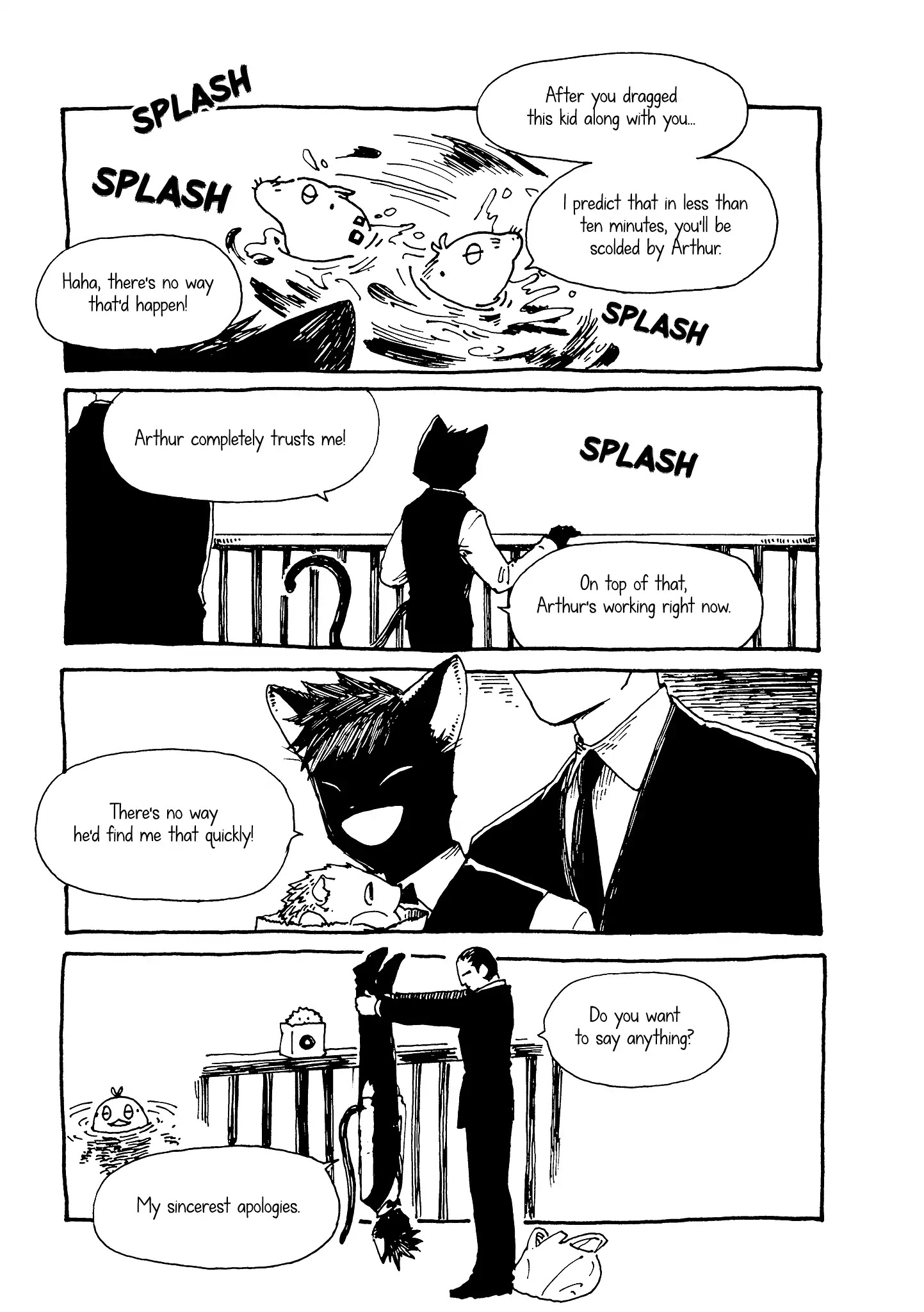 Hedgehog in the King's House Chapter 16 page 5 - Chapter 16: Samuel