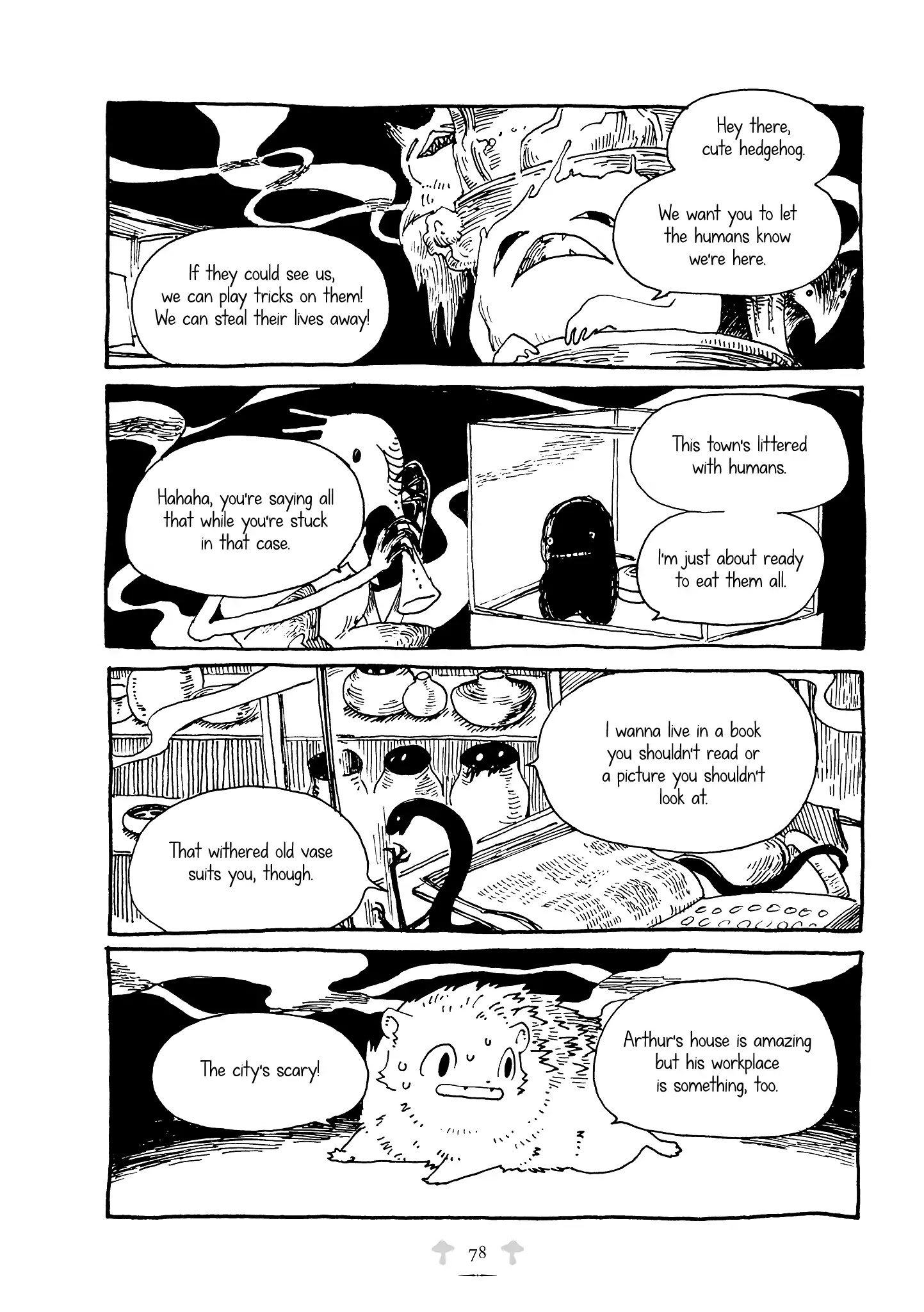 Hedgehog in the King's House Chapter 17 page 4 - Chapter 17: The Mystery of the Big English Museum