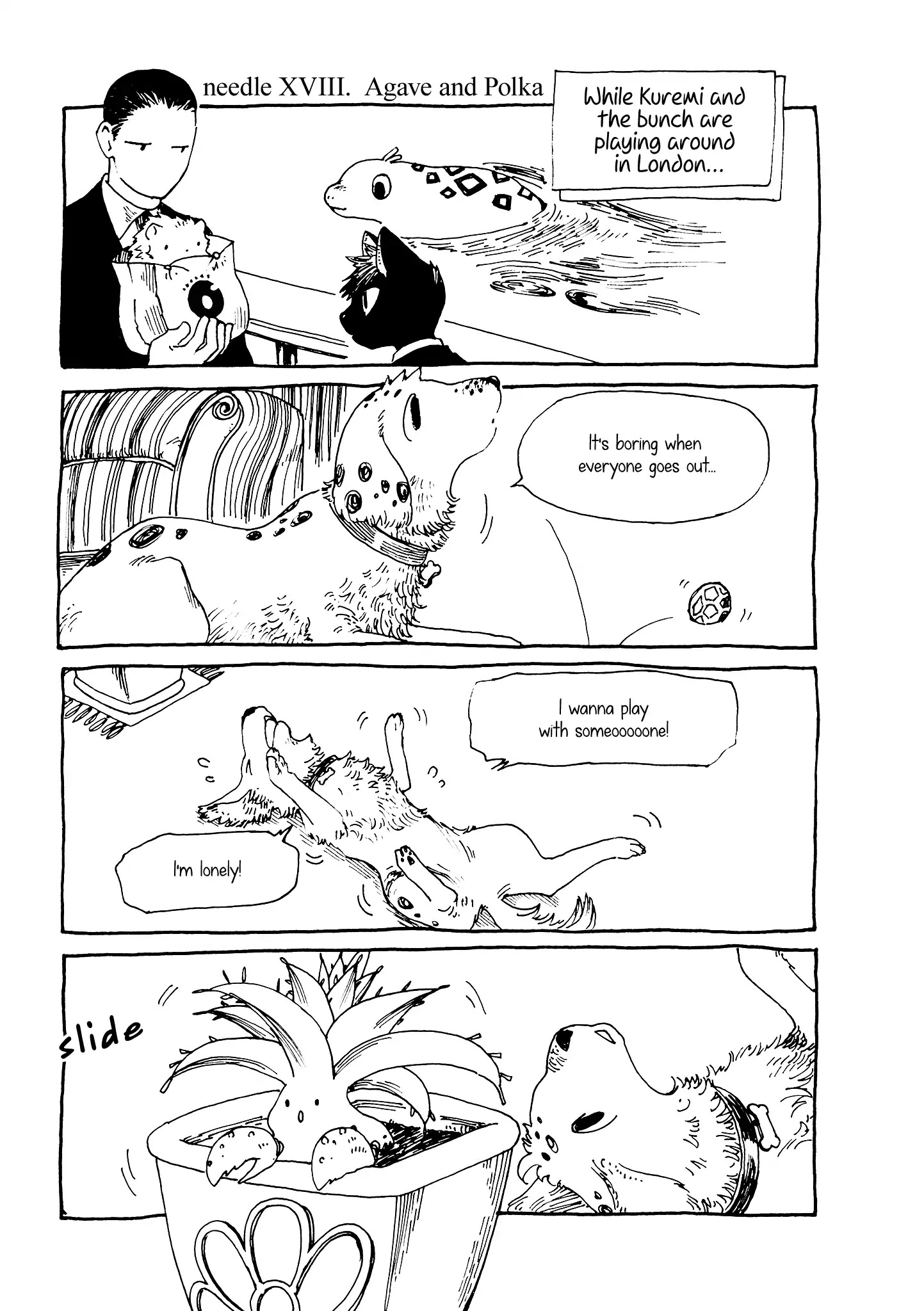 Hedgehog in the King's House Chapter 18 page 1 - Chapter 18: Agave and Polka