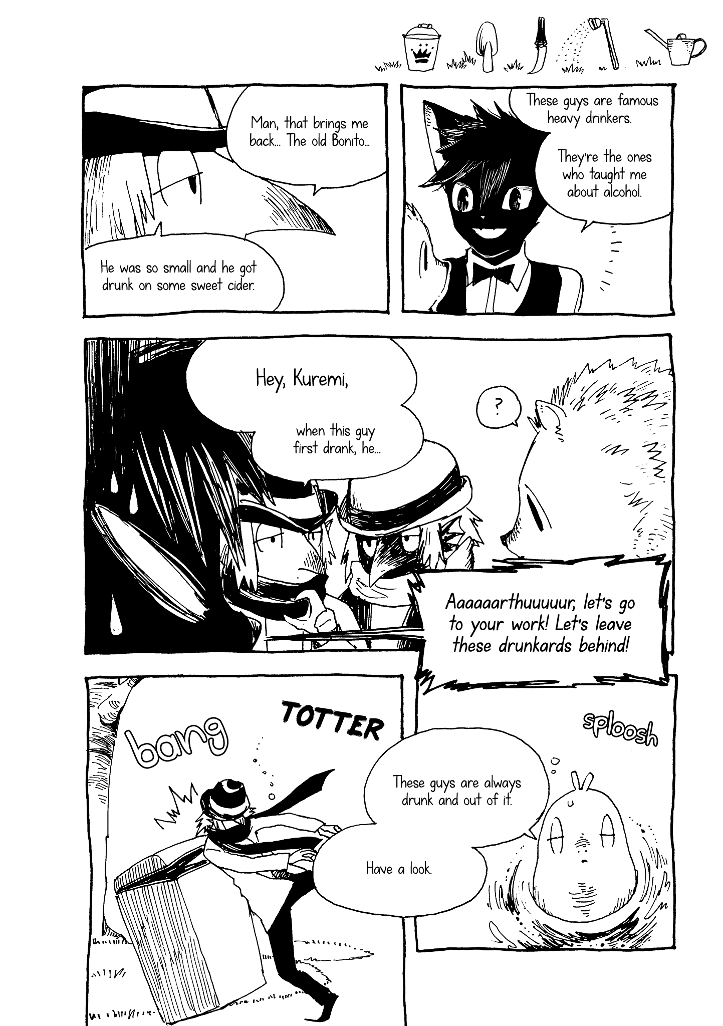 Hedgehog in the King's House Chapter 19.5 page 2 - Chapter 19.5: Drinking Merrows