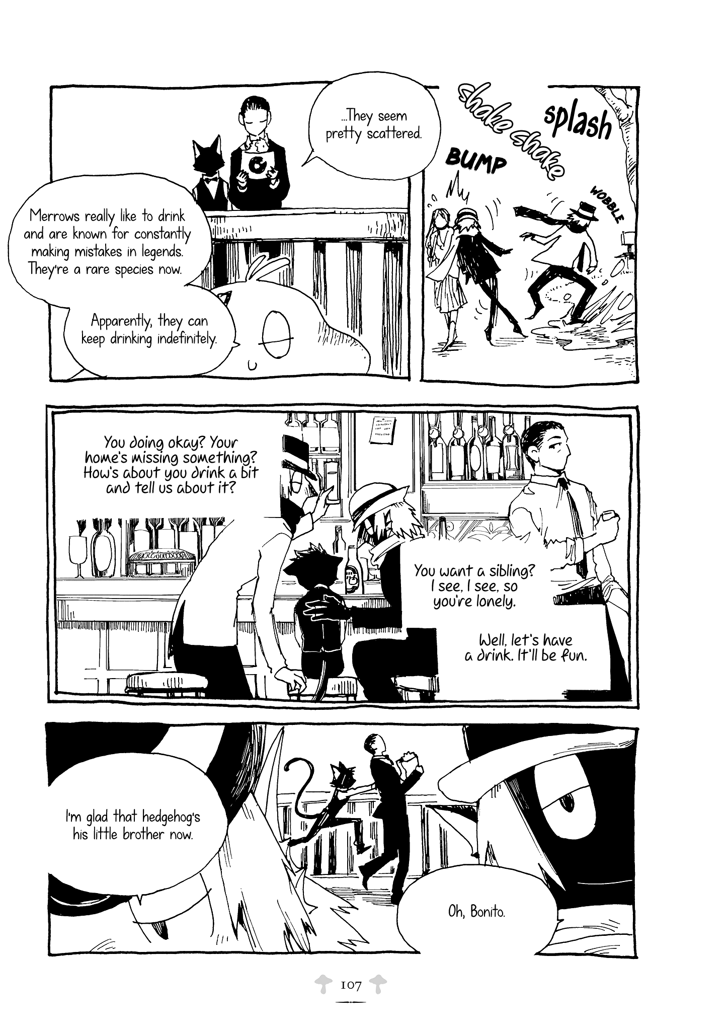 Hedgehog in the King's House Chapter 19.5 page 3 - Chapter 19.5: Drinking Merrows