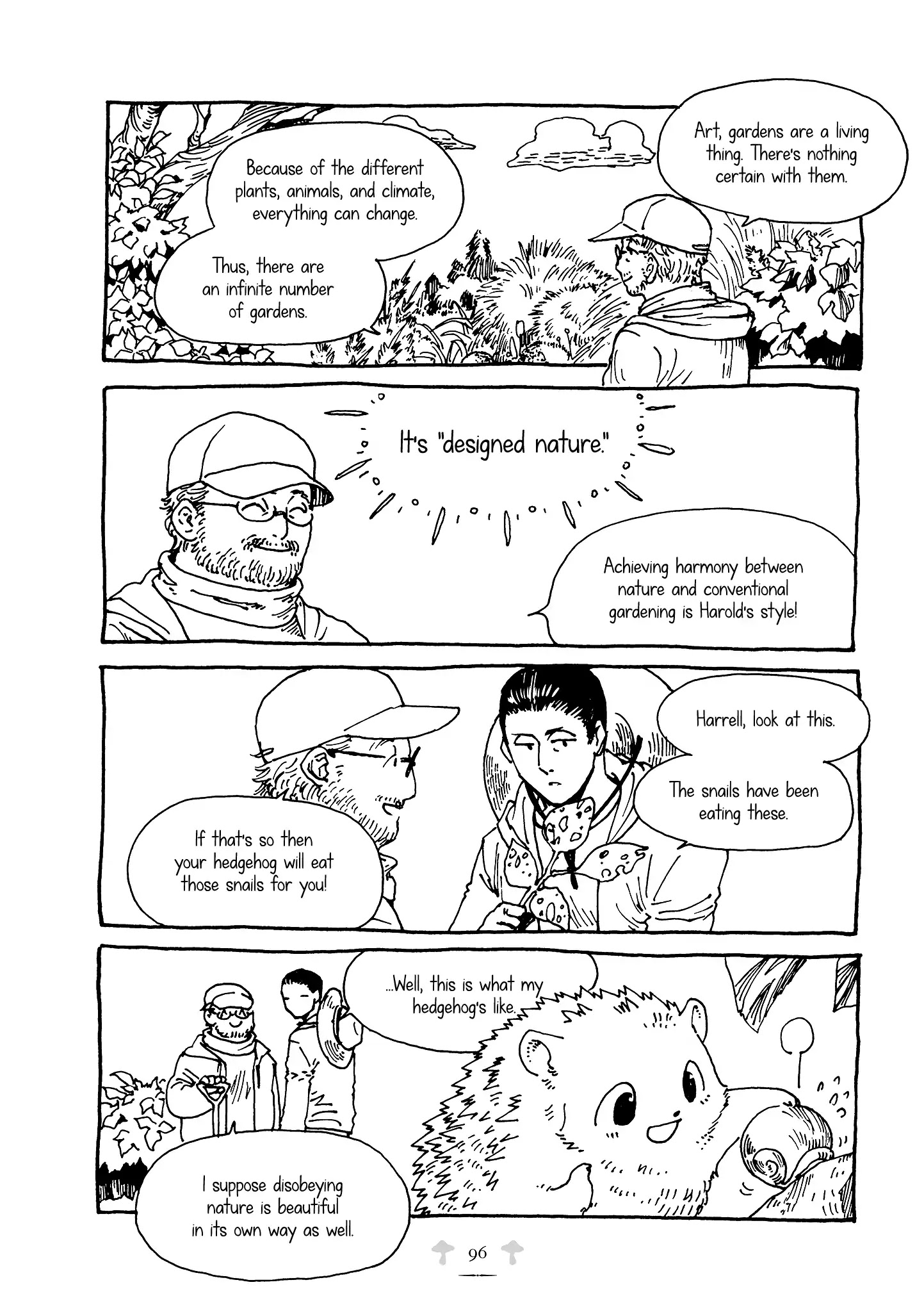 Hedgehog in the King's House Chapter 19 page 2 - Chapter 19: The Garden's Creatures
