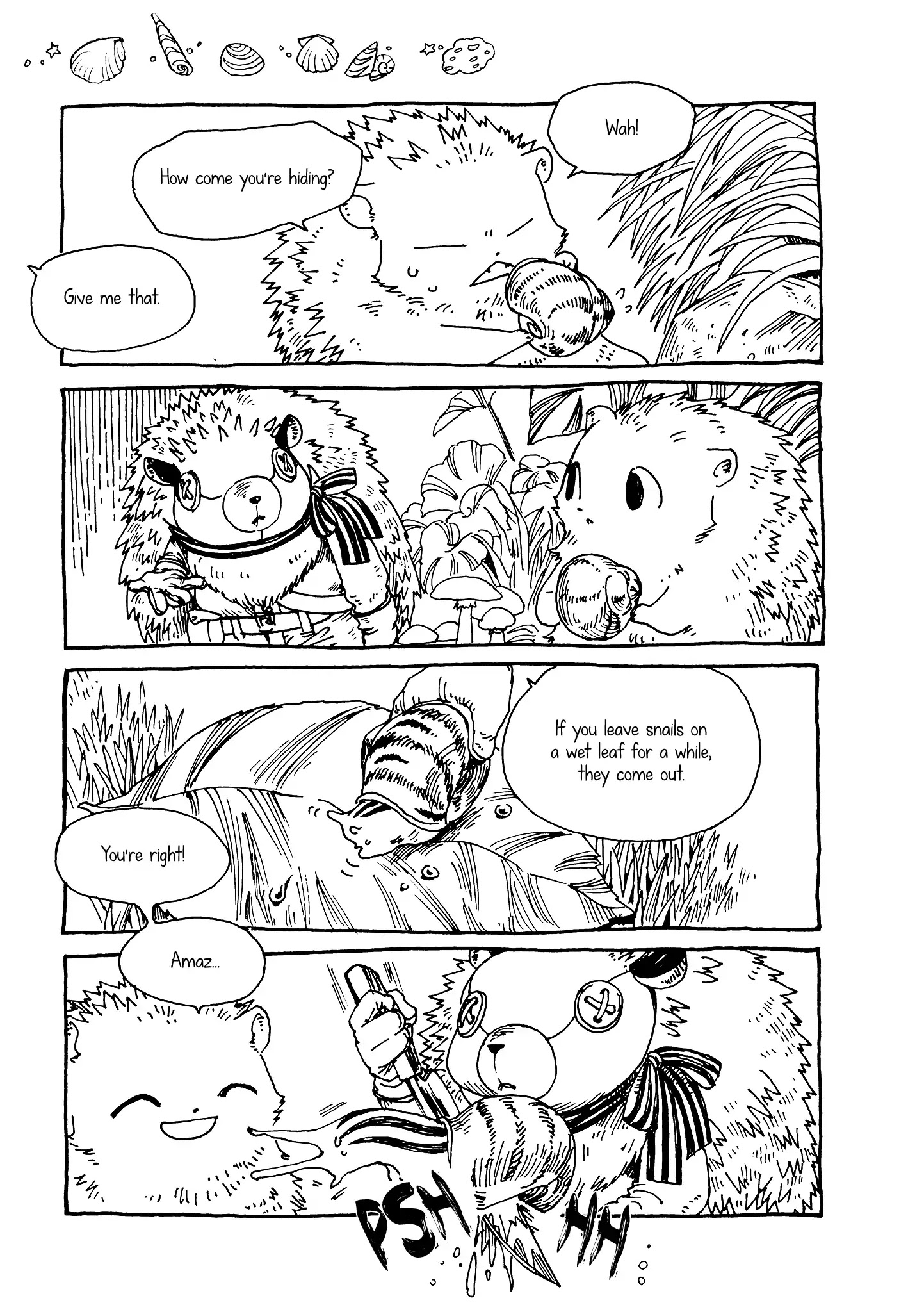 Hedgehog in the King's House Chapter 19 page 3 - Chapter 19: The Garden's Creatures