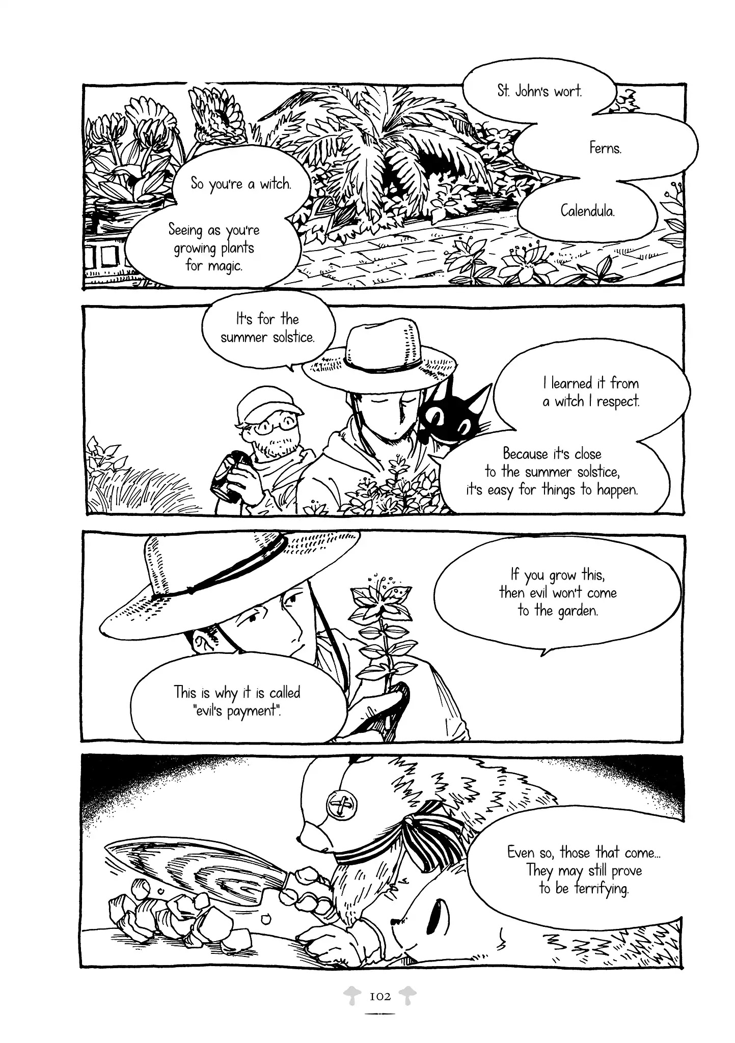 Hedgehog in the King's House Chapter 19 page 8 - Chapter 19: The Garden's Creatures