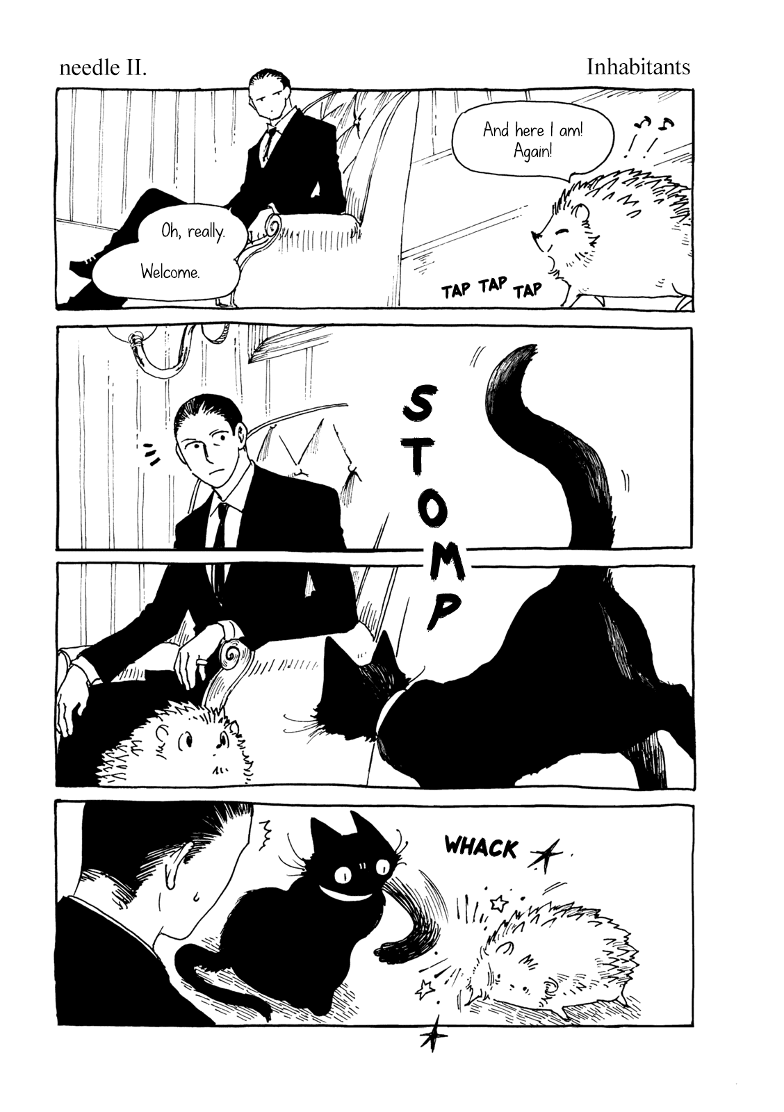 Hedgehog in the King's House Chapter 2 page 1 - Chapter 2: Inhabitants