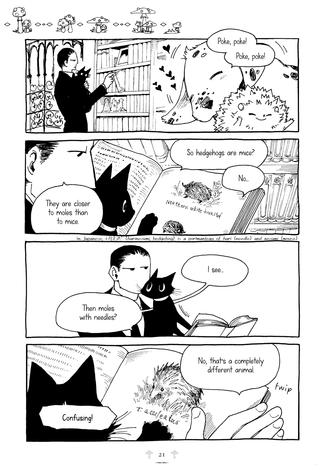 Hedgehog in the King's House Chapter 2 page 5 - Chapter 2: Inhabitants