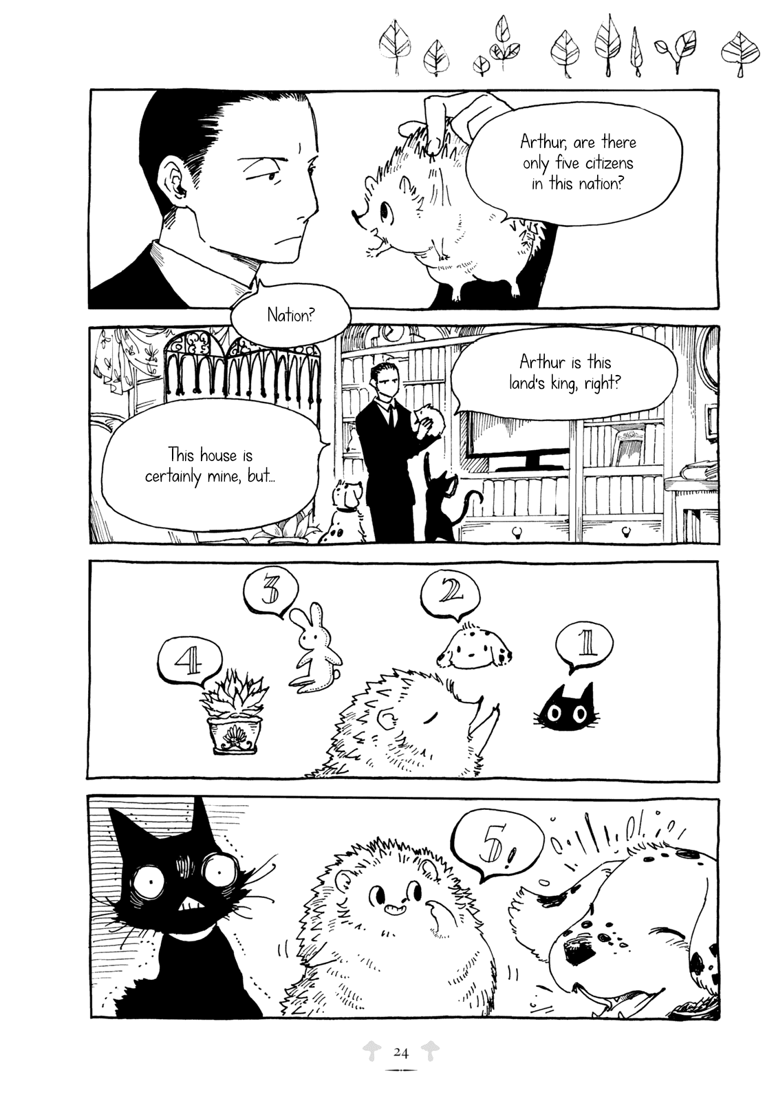 Hedgehog in the King's House Chapter 2 page 8 - Chapter 2: Inhabitants