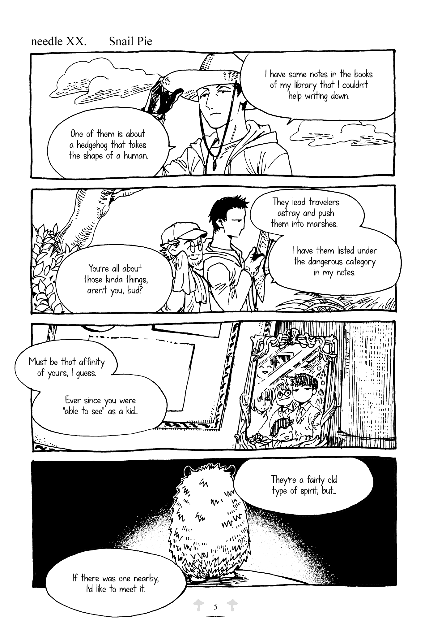 Hedgehog in the King's House Chapter 20 page 4 - Chapter 20: Snail Pie