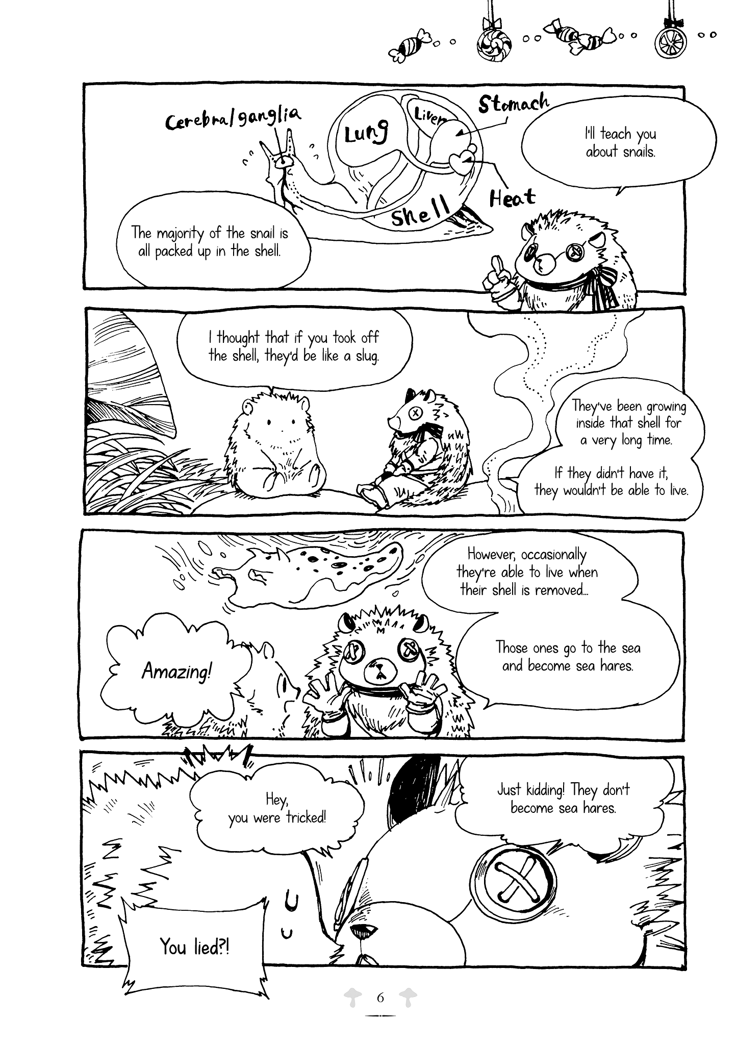Hedgehog in the King's House Chapter 20 page 5 - Chapter 20: Snail Pie