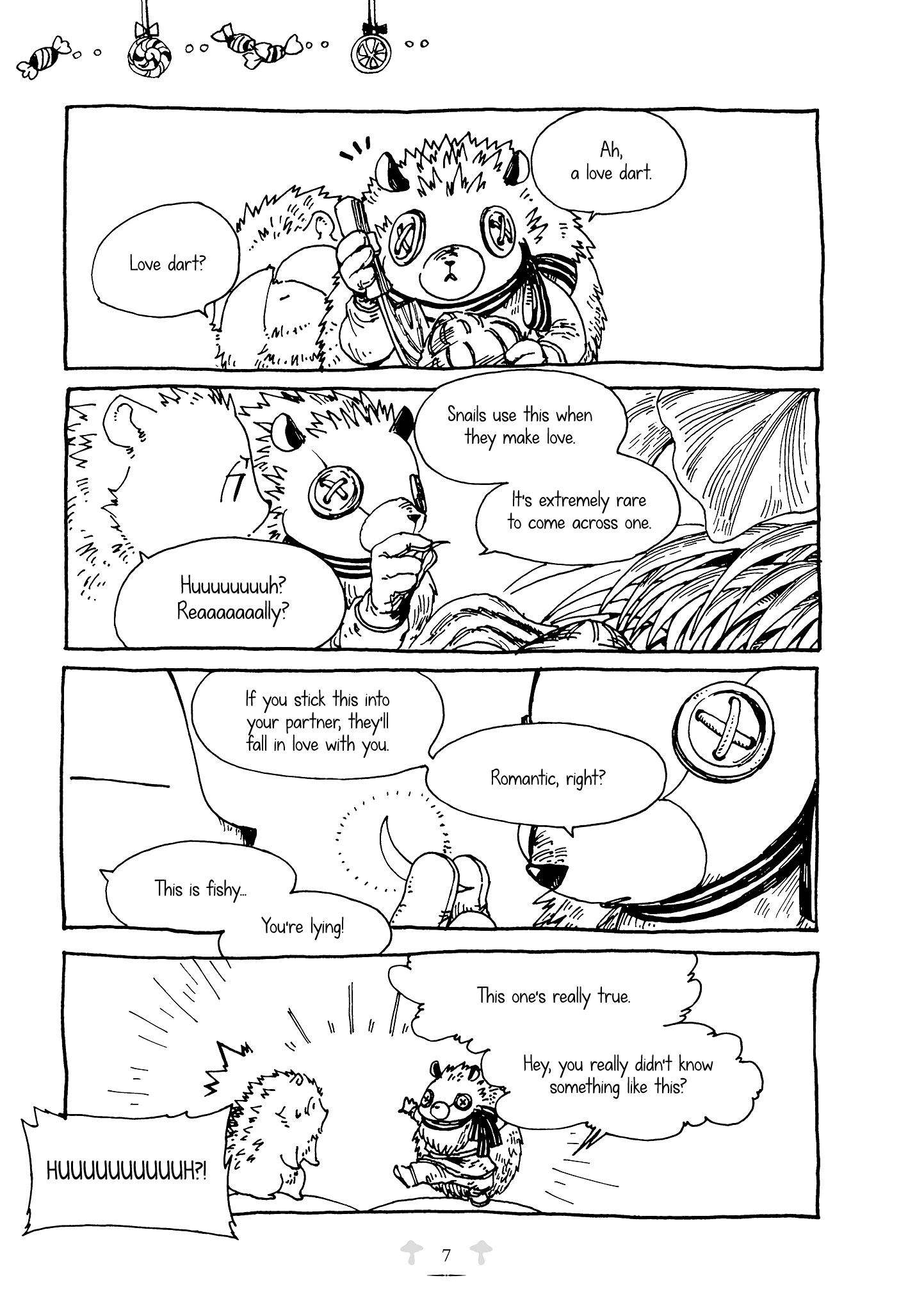 Hedgehog in the King's House Chapter 20 page 6 - Chapter 20: Snail Pie