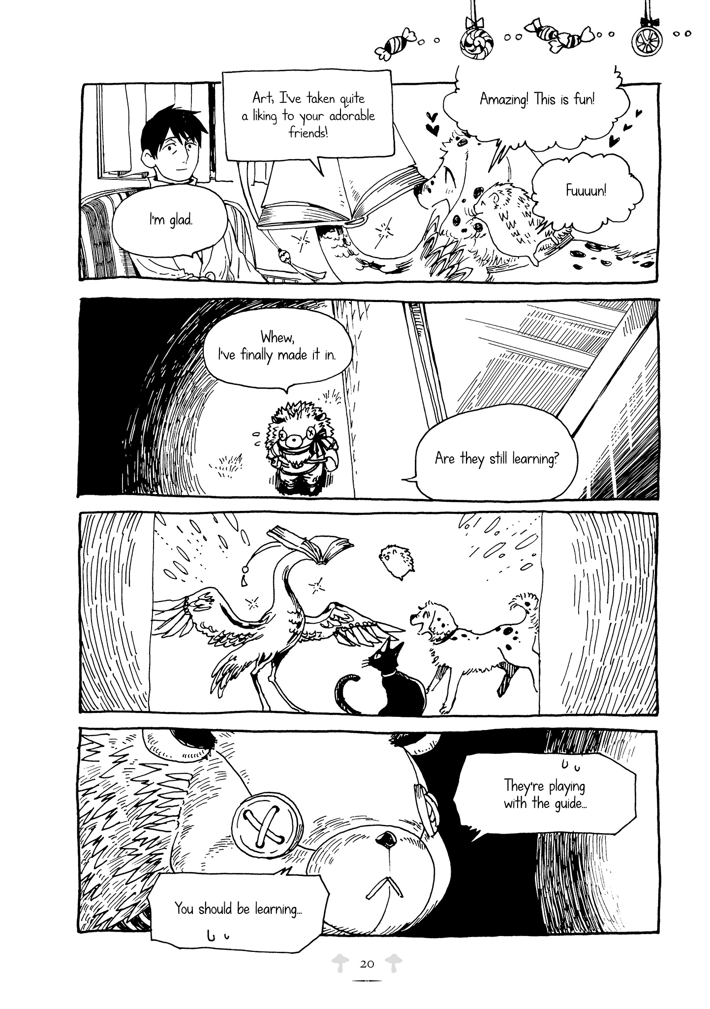 Hedgehog in the King's House Chapter 21 page 6 - Chapter 21: Definitive Guide to the United Kingdom's Wildlife