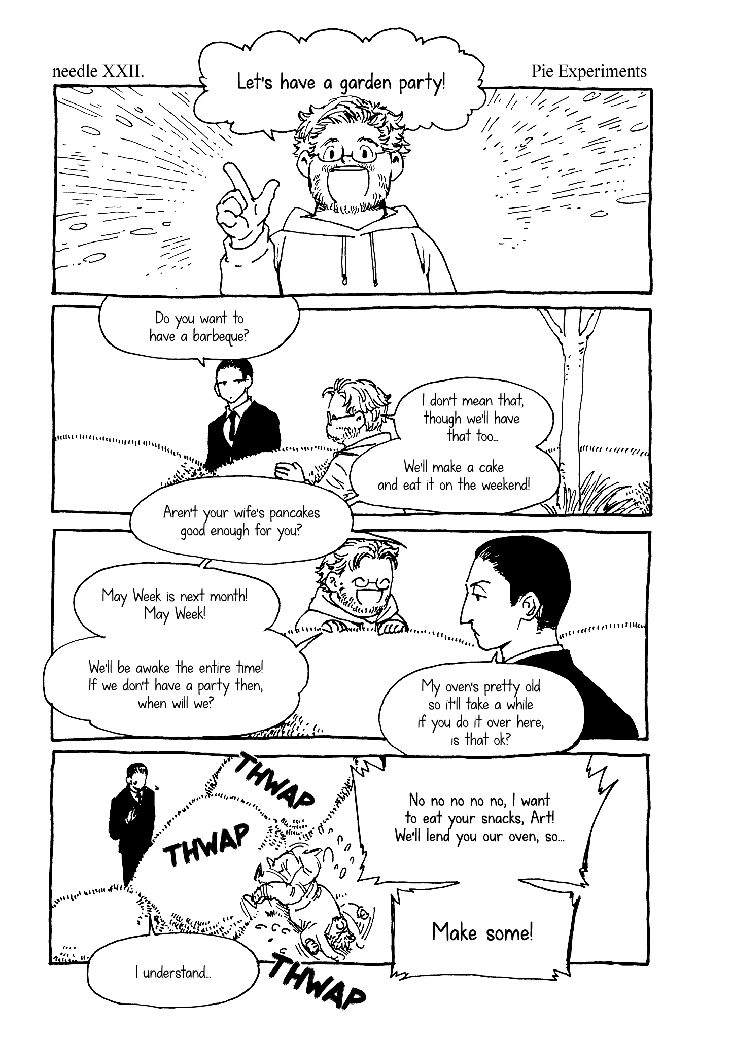 Hedgehog in the King's House Chapter 22 page 1 - Chapter 22: Pie Experiments