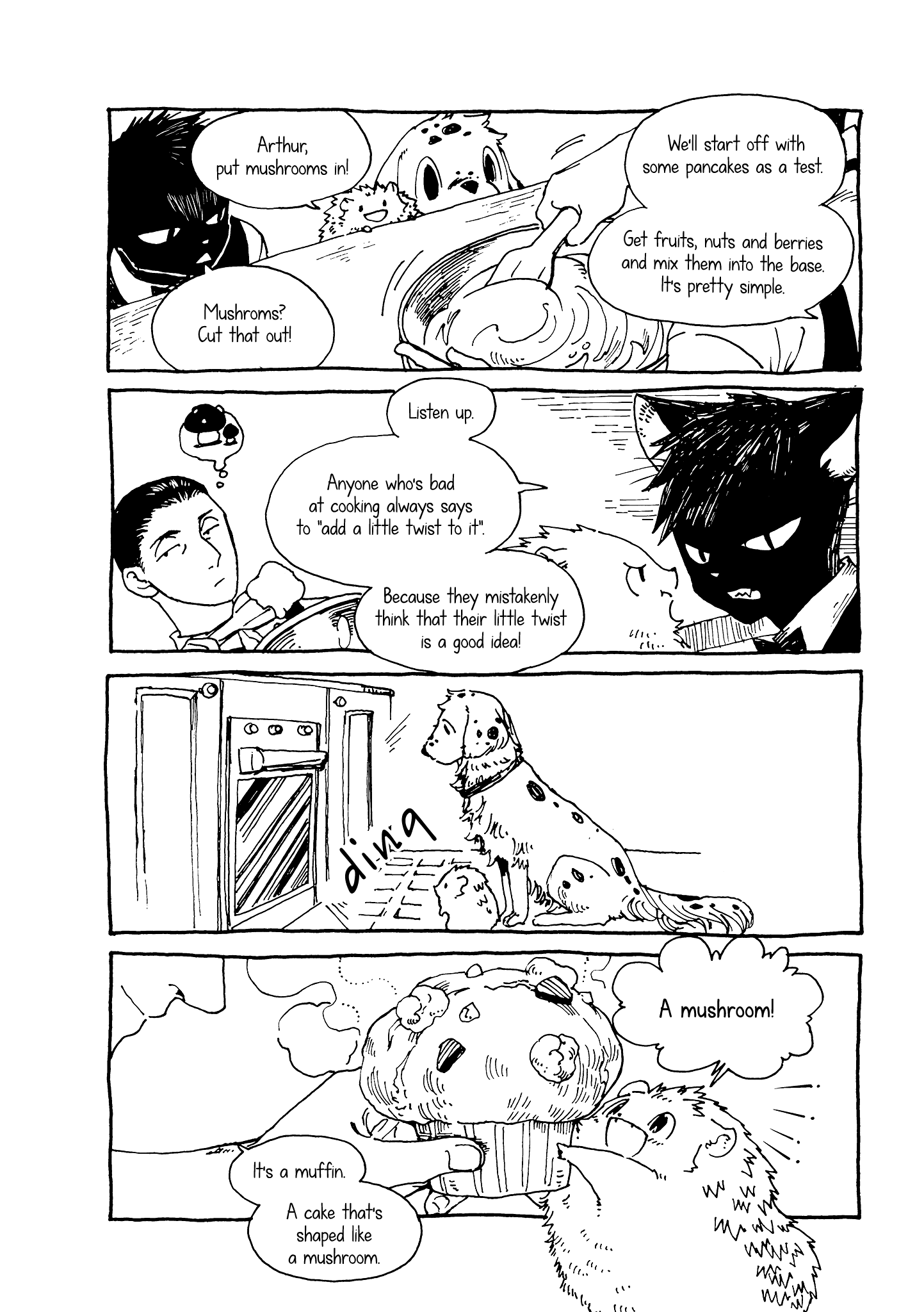 Hedgehog in the King's House Chapter 22 page 4 - Chapter 22: Pie Experiments