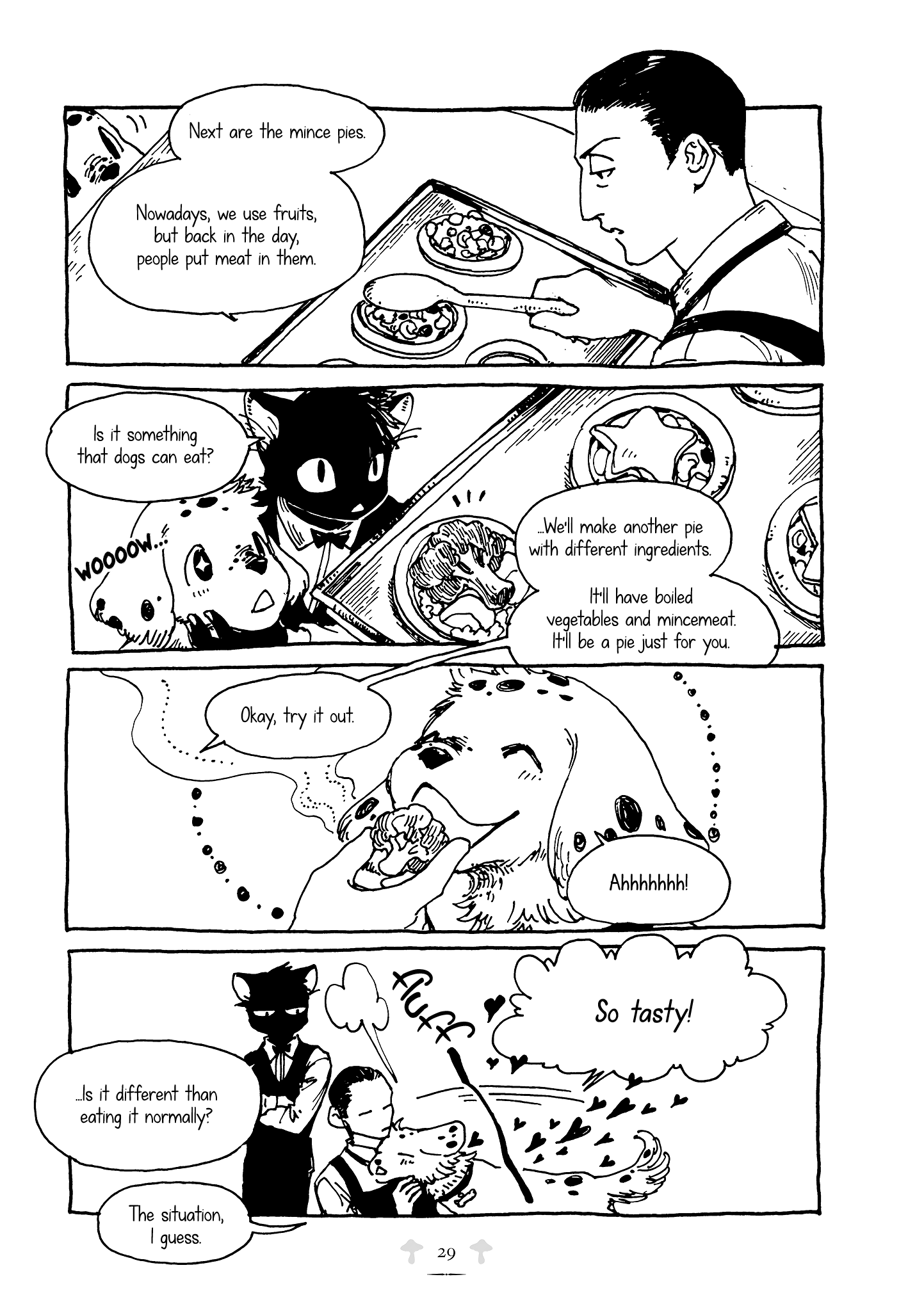 Hedgehog in the King's House Chapter 22 page 5 - Chapter 22: Pie Experiments
