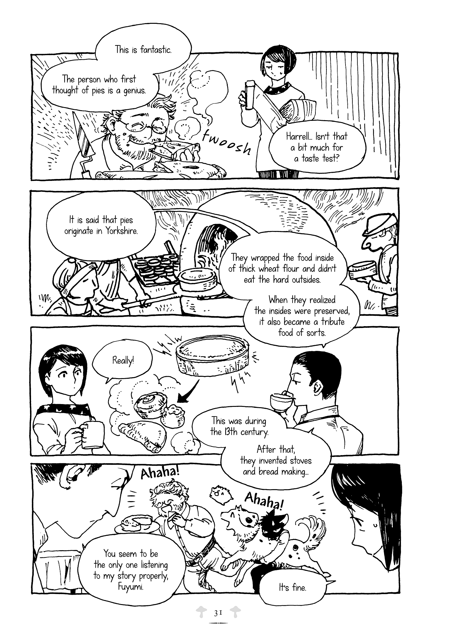 Hedgehog in the King's House Chapter 22 page 7 - Chapter 22: Pie Experiments