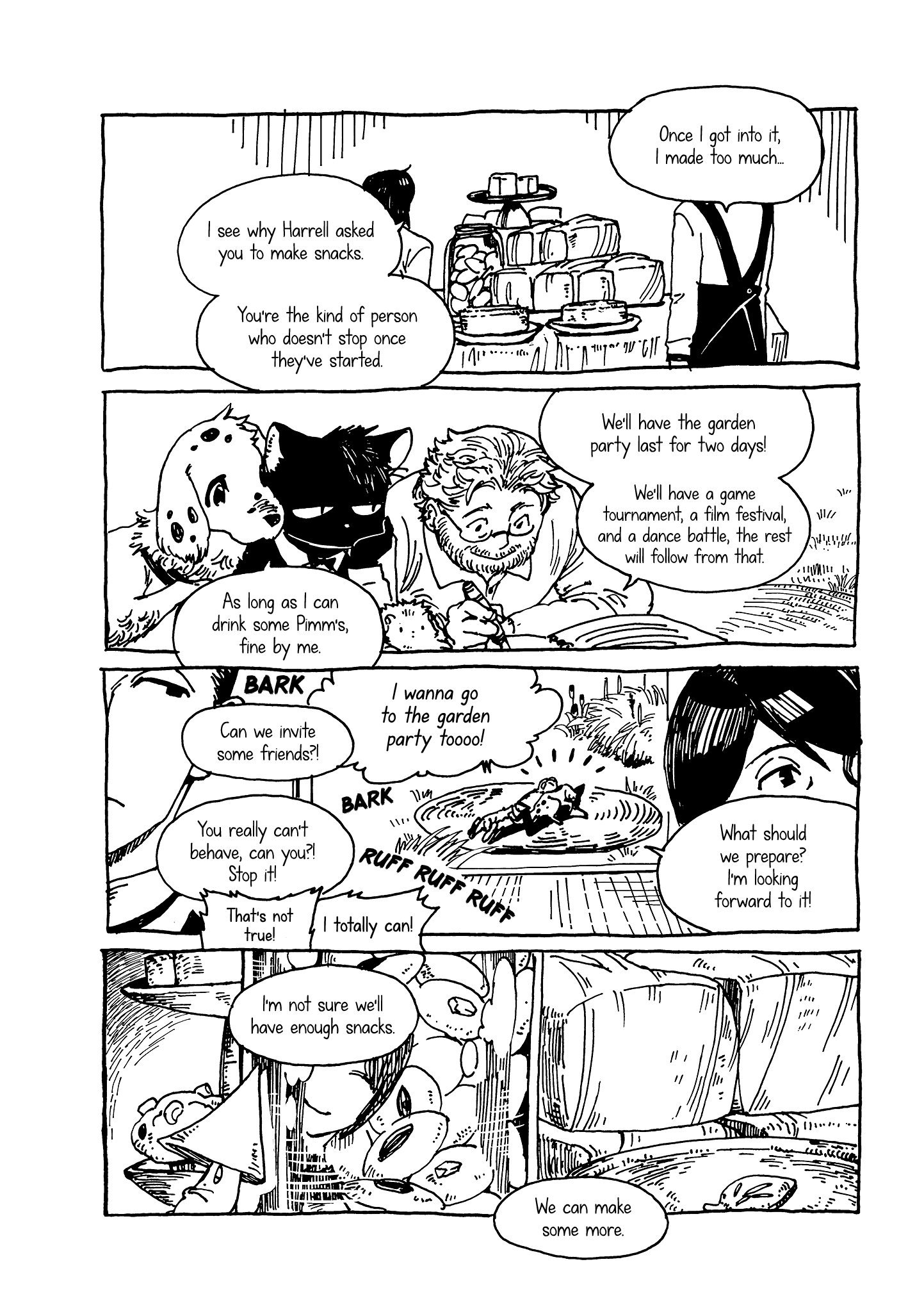 Hedgehog in the King's House Chapter 22 page 8 - Chapter 22: Pie Experiments