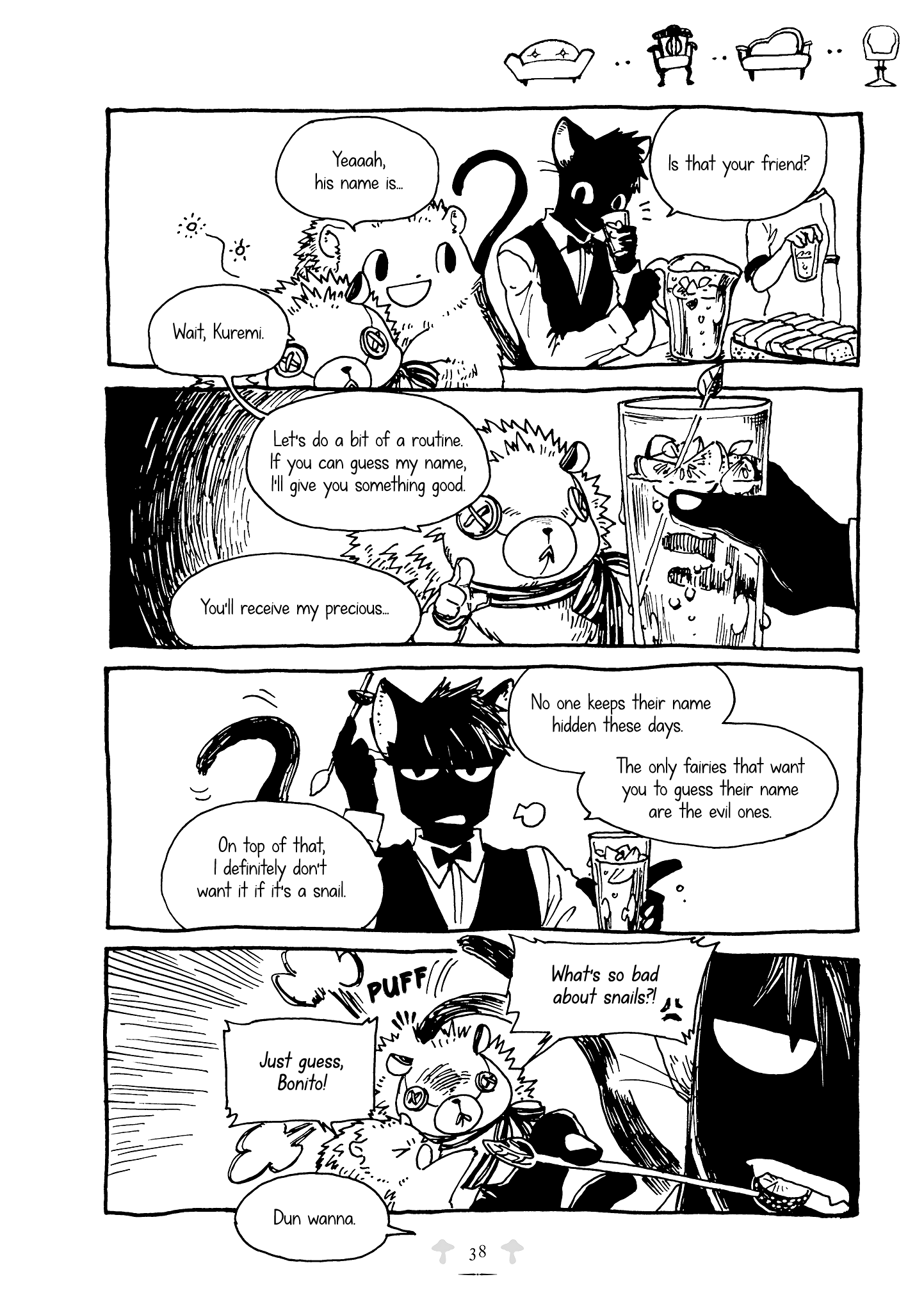 Hedgehog in the King's House Chapter 23 page 4 - Chapter 23: Party: Day One
