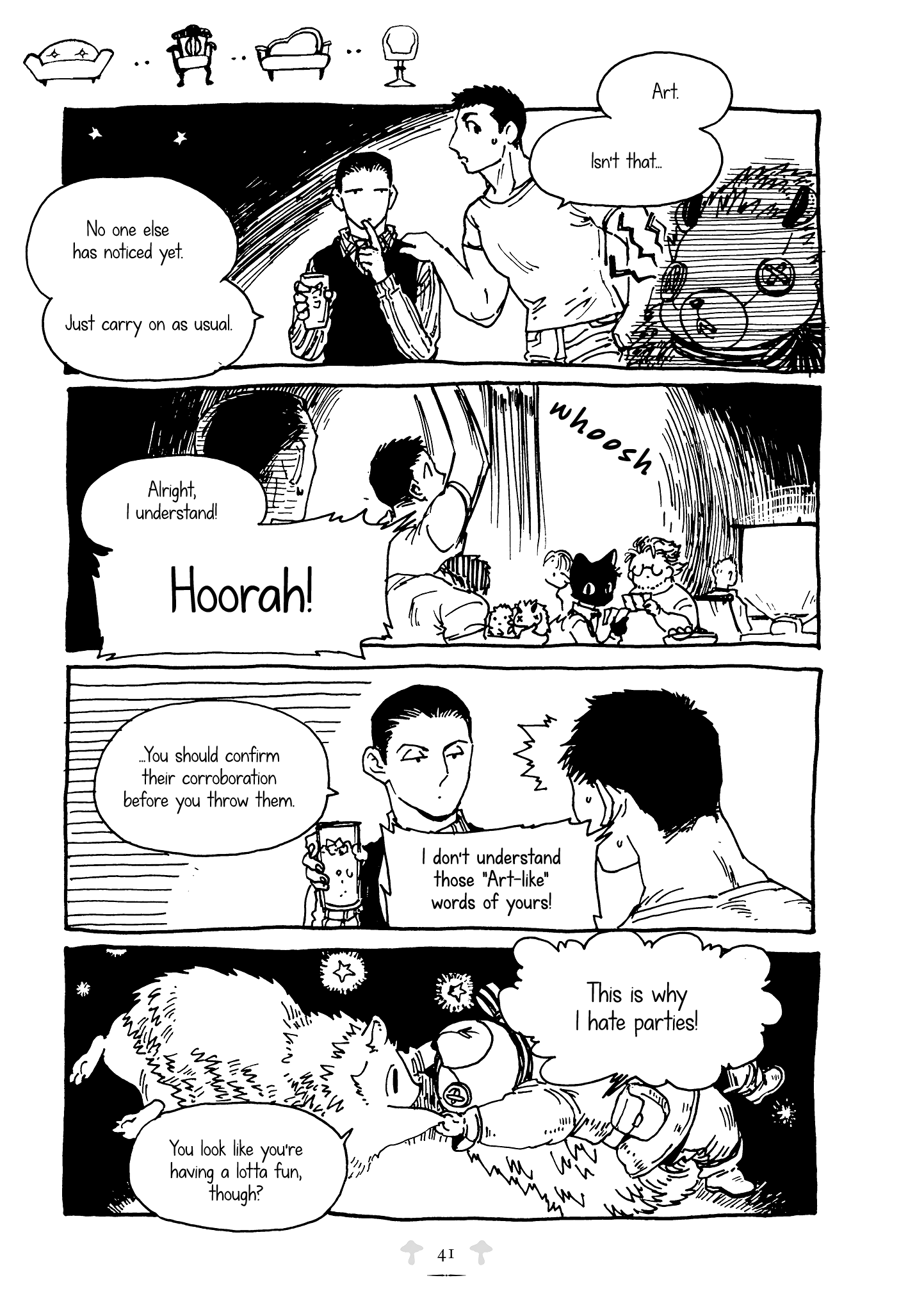 Hedgehog in the King's House Chapter 23 page 7 - Chapter 23: Party: Day One