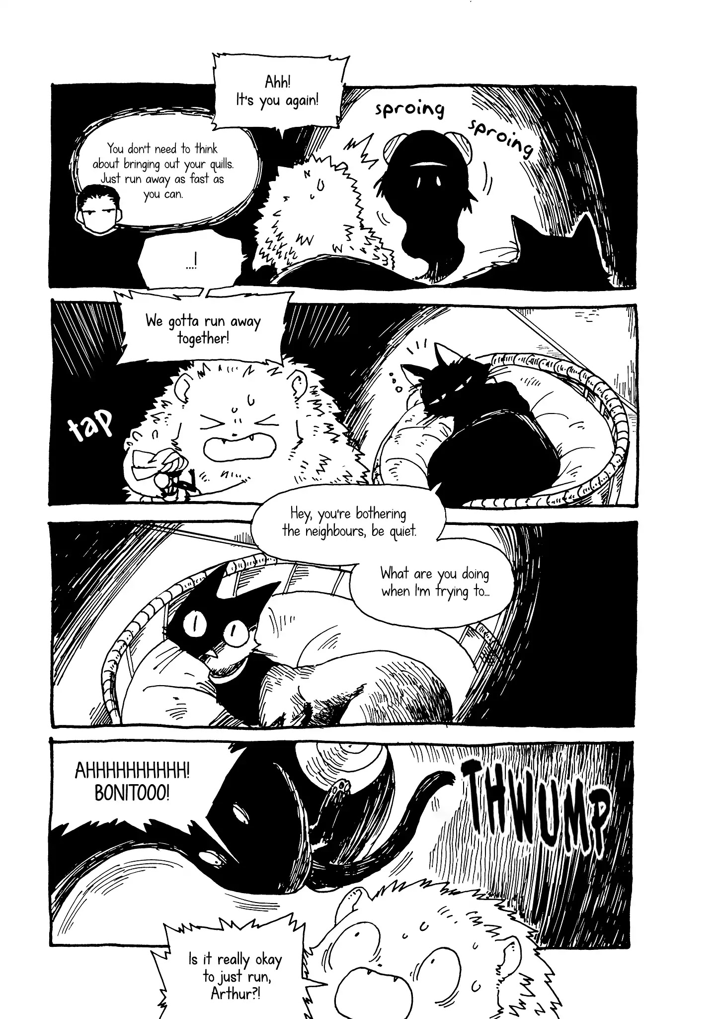 Hedgehog in the King's House Chapter 24 page 3 - Chapter 24: Puuka's Return