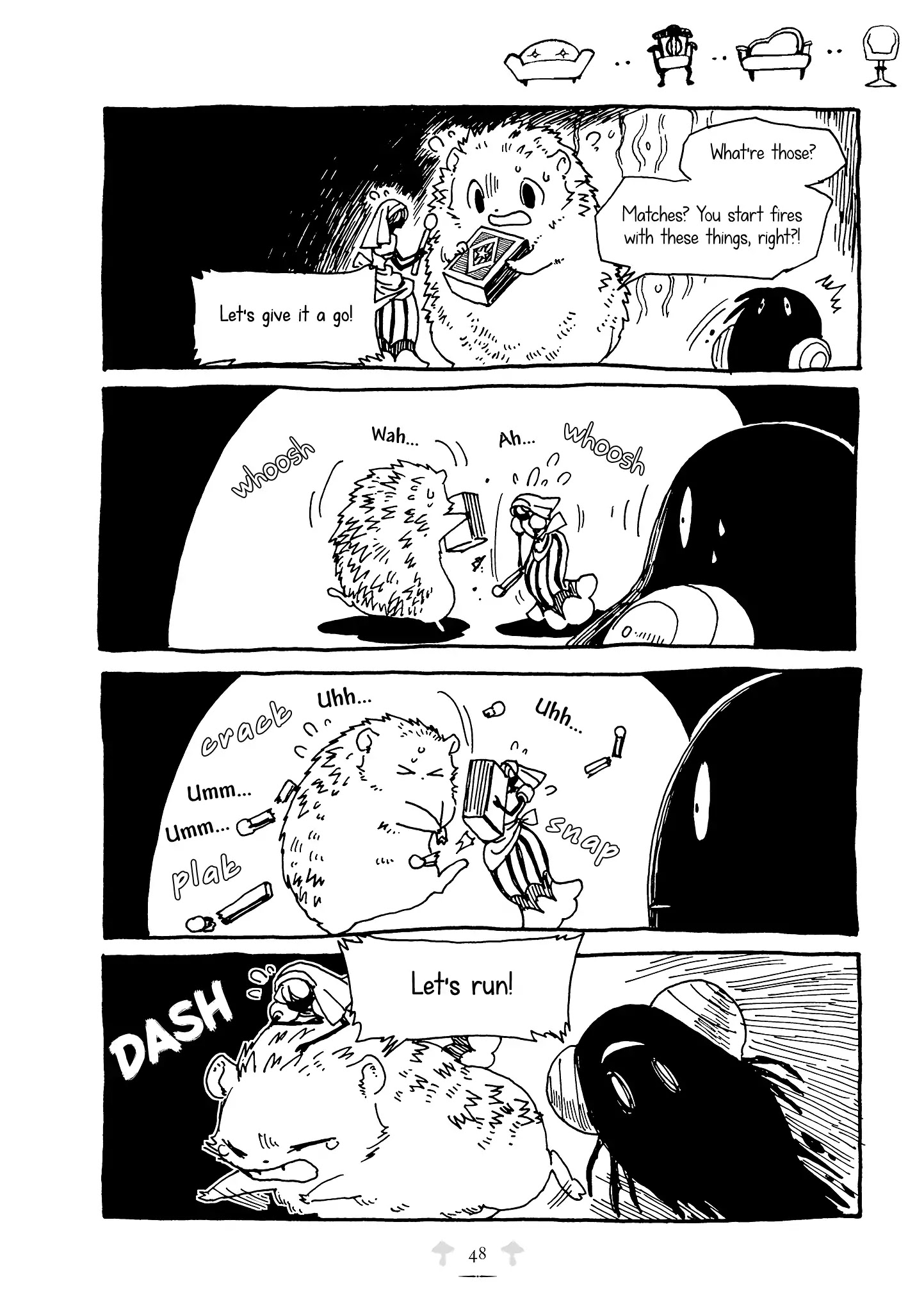 Hedgehog in the King's House Chapter 24 page 4 - Chapter 24: Puuka's Return
