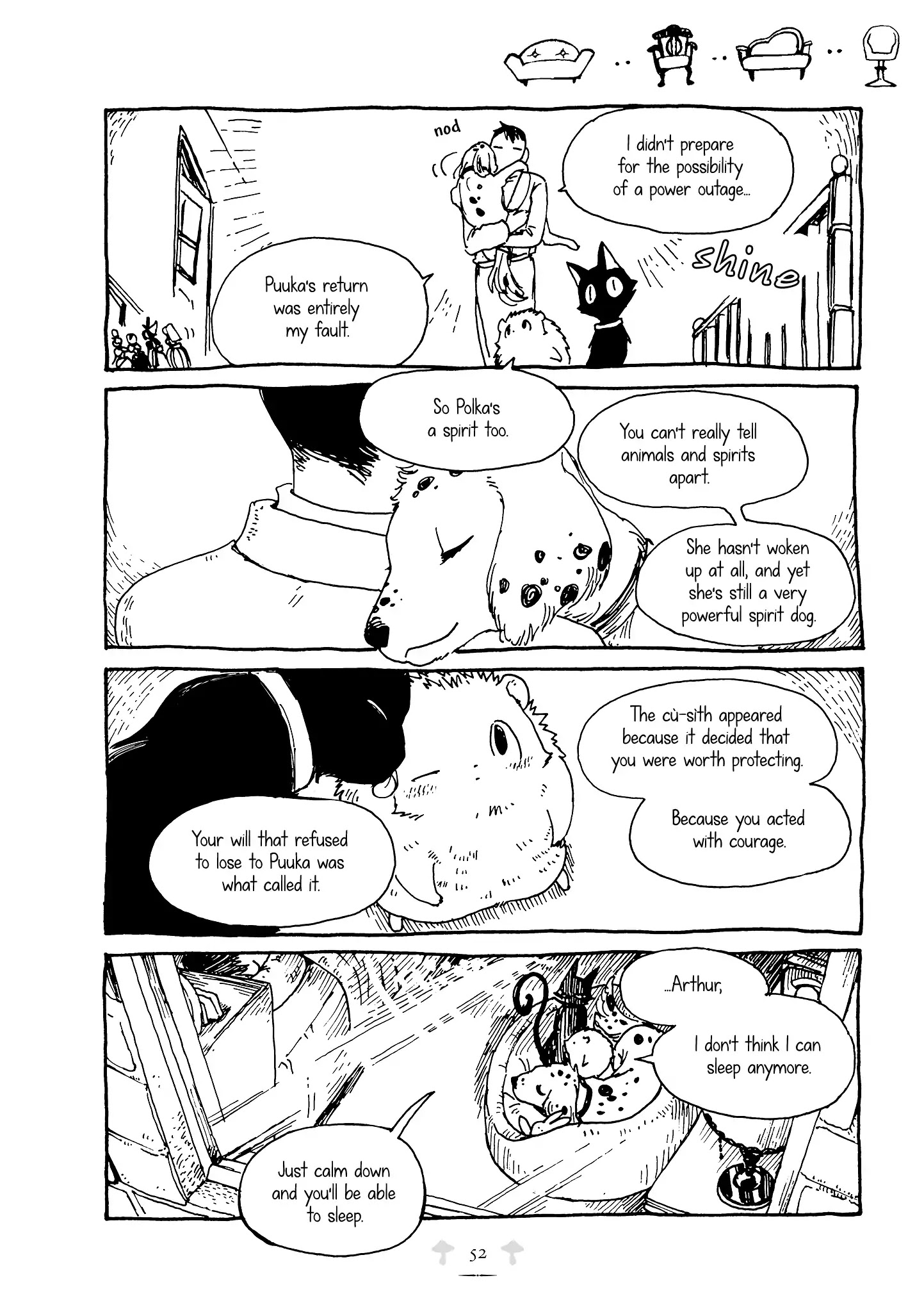 Hedgehog in the King's House Chapter 24 page 8 - Chapter 24: Puuka's Return