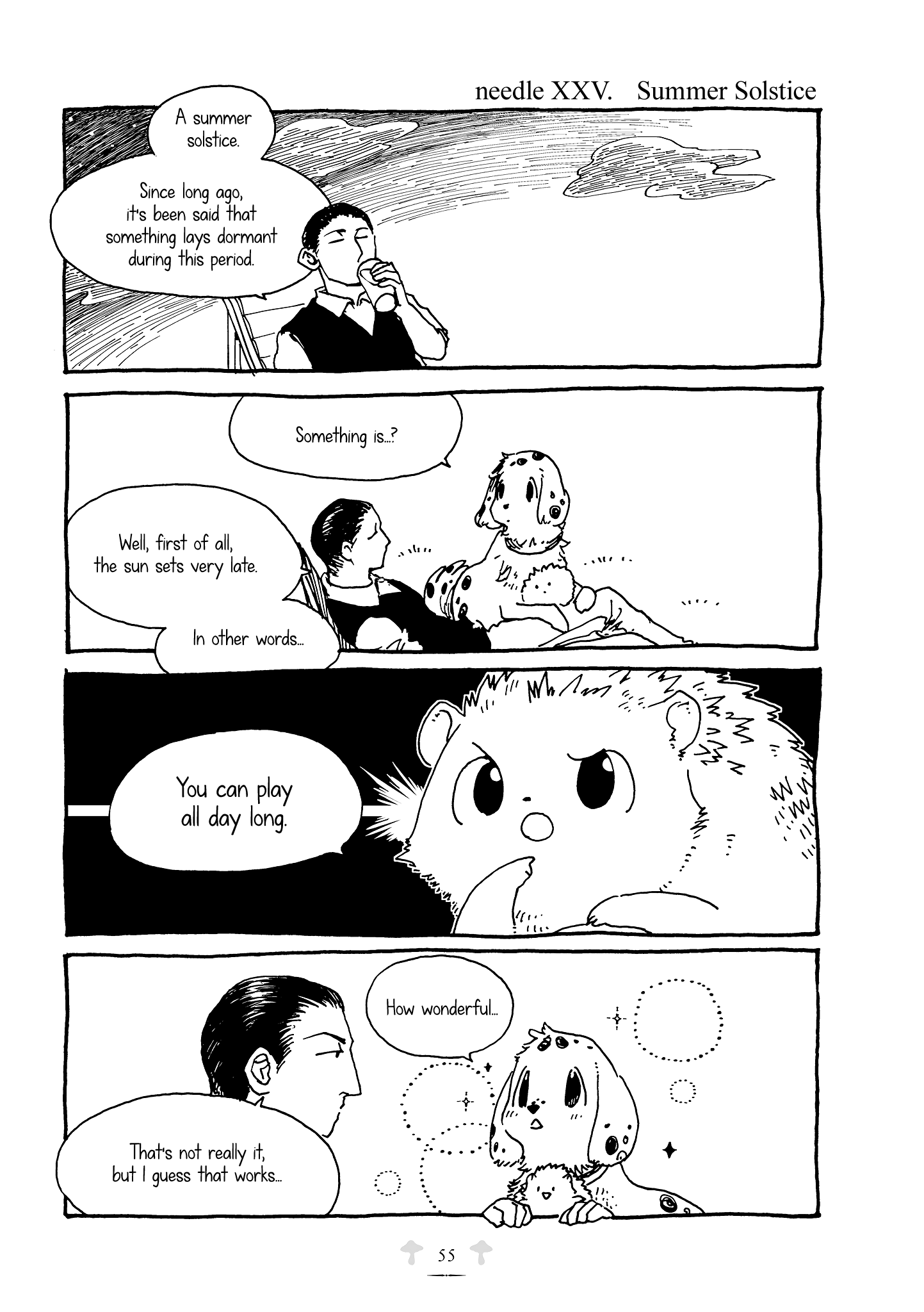 Hedgehog in the King's House Chapter 25 page 1 - Chapter 25: Summer Solstice