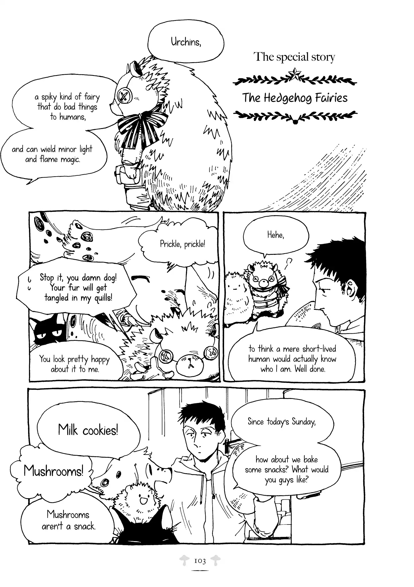 Hedgehog in the King's House Chapter 28.5 page 2 - Chapter 28.5: The Hedgehog Fairies