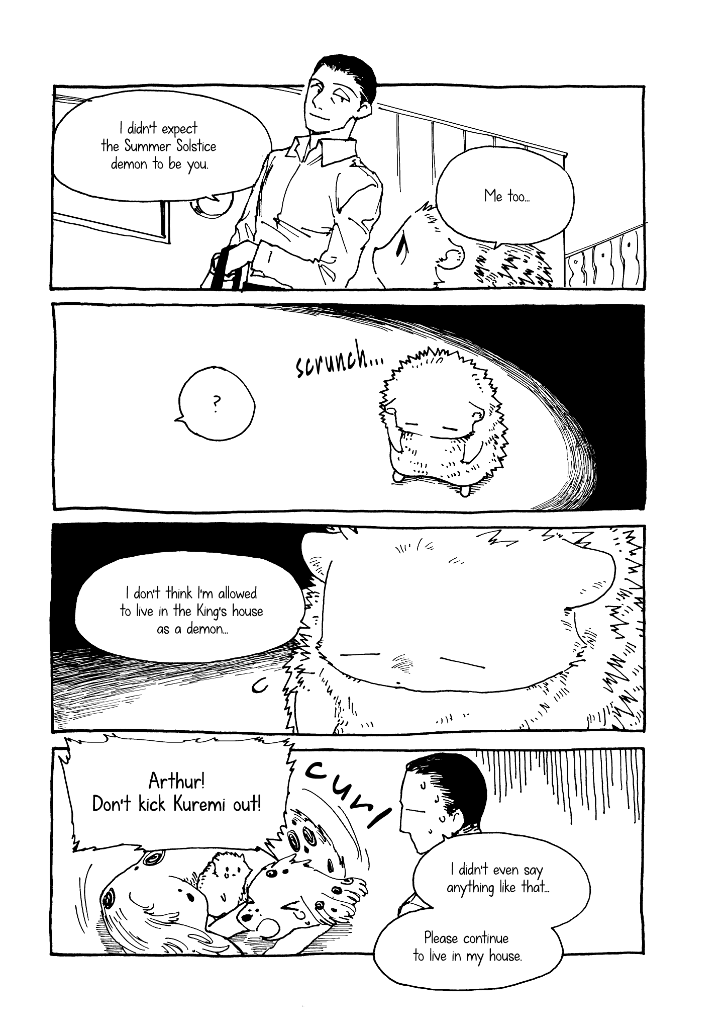 Hedgehog in the King's House Chapter 28 page 6 - Chapter 28: Final Needle [END]