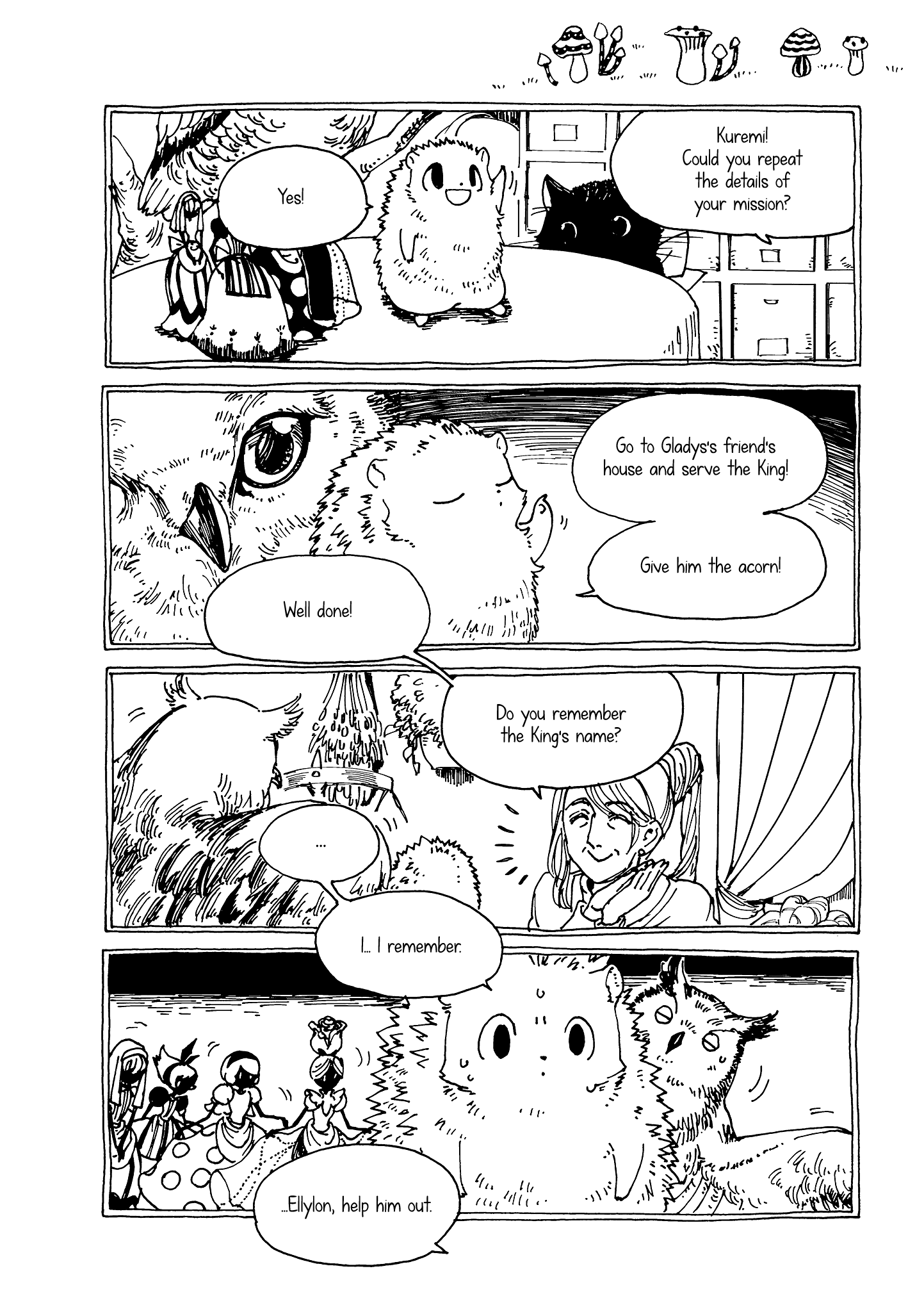 Hedgehog in the King's House Chapter 28 page 9 - Chapter 28: Final Needle [END]