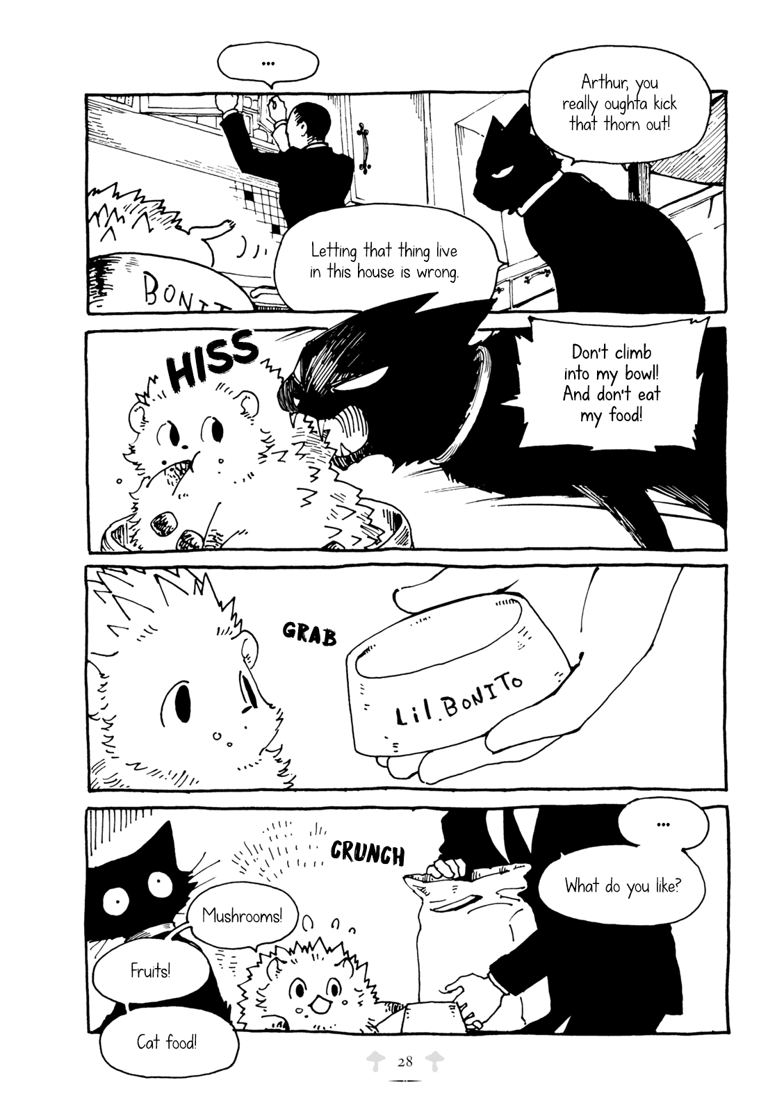 Hedgehog in the King's House Chapter 3 page 2 - Chapter 3: Bathing