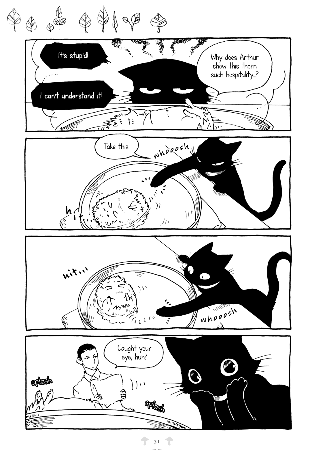 Hedgehog in the King's House Chapter 3 page 5 - Chapter 3: Bathing