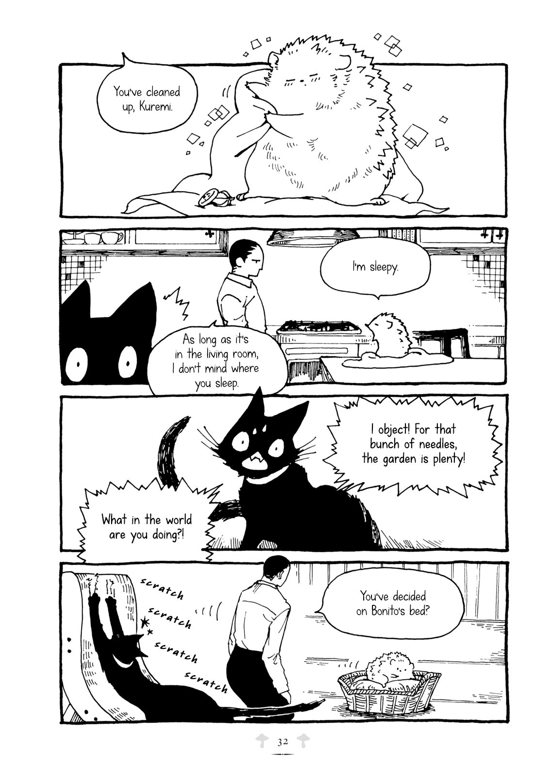 Hedgehog in the King's House Chapter 3 page 6 - Chapter 3: Bathing