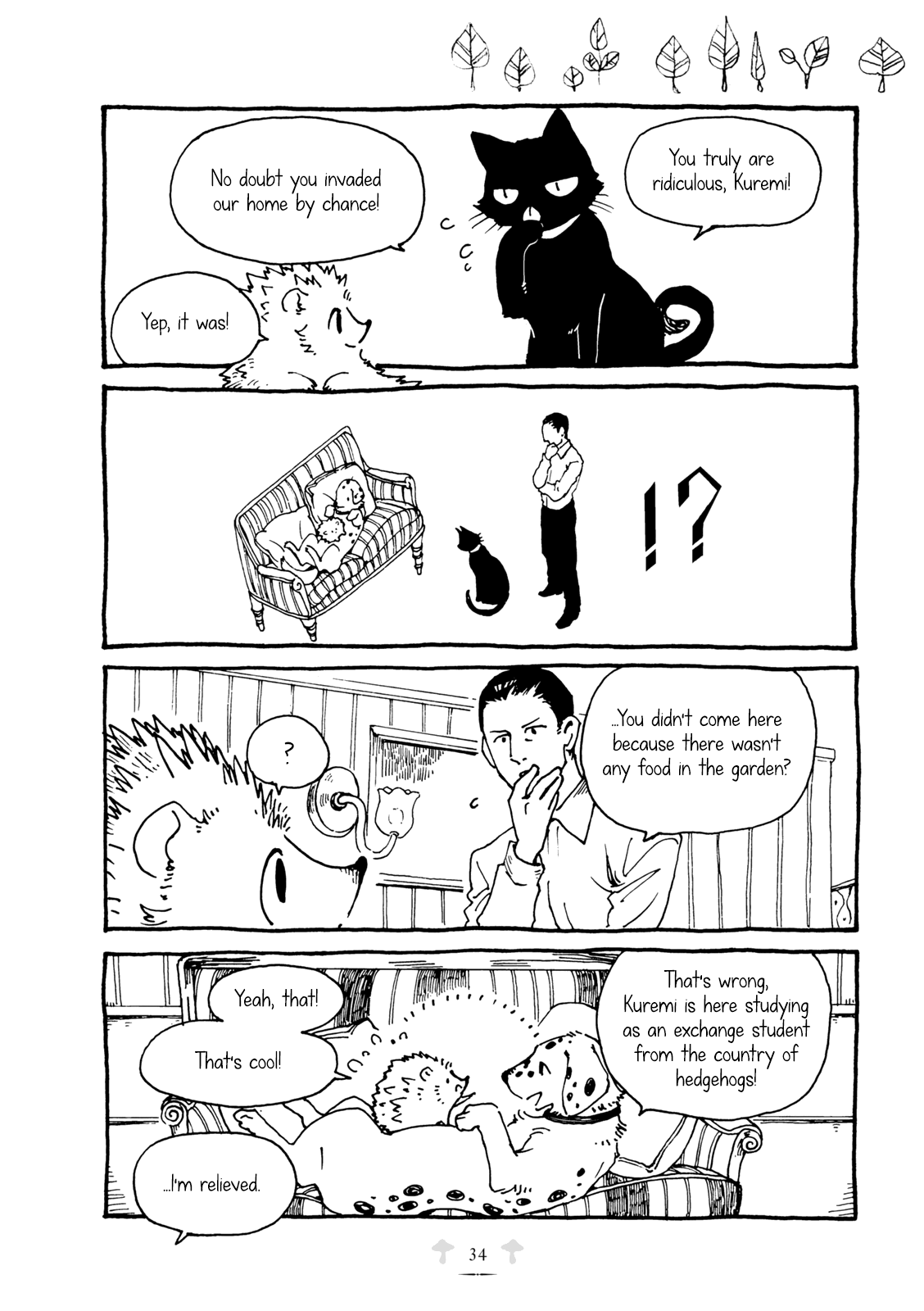 Hedgehog in the King's House Chapter 3 page 8 - Chapter 3: Bathing