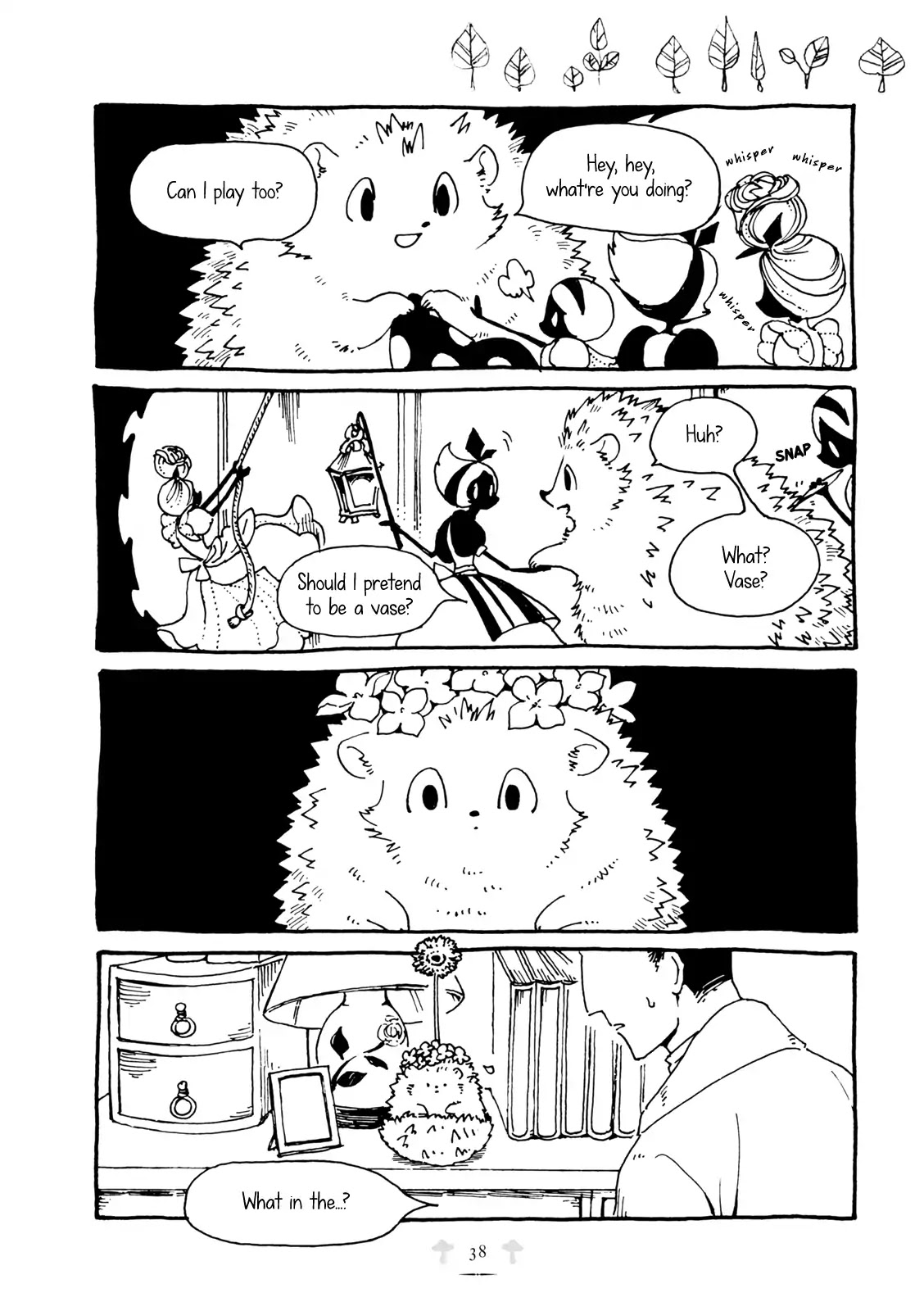 Hedgehog in the King's House Chapter 4 page 2 - Chapter 4: Ghosts