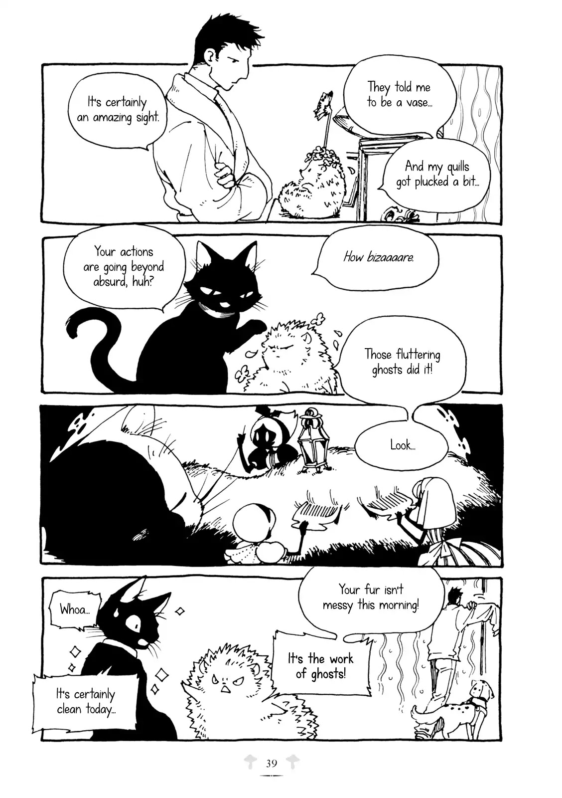 Hedgehog in the King's House Chapter 4 page 3 - Chapter 4: Ghosts