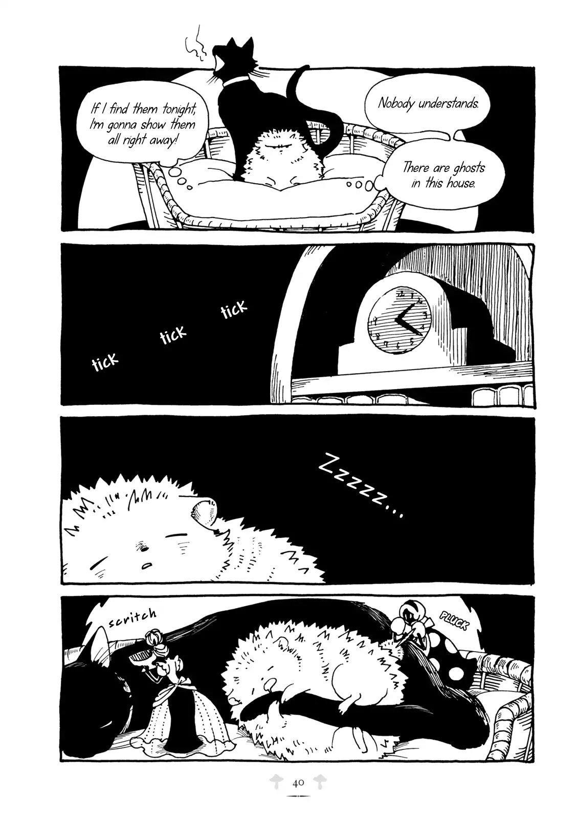 Hedgehog in the King's House Chapter 4 page 4 - Chapter 4: Ghosts