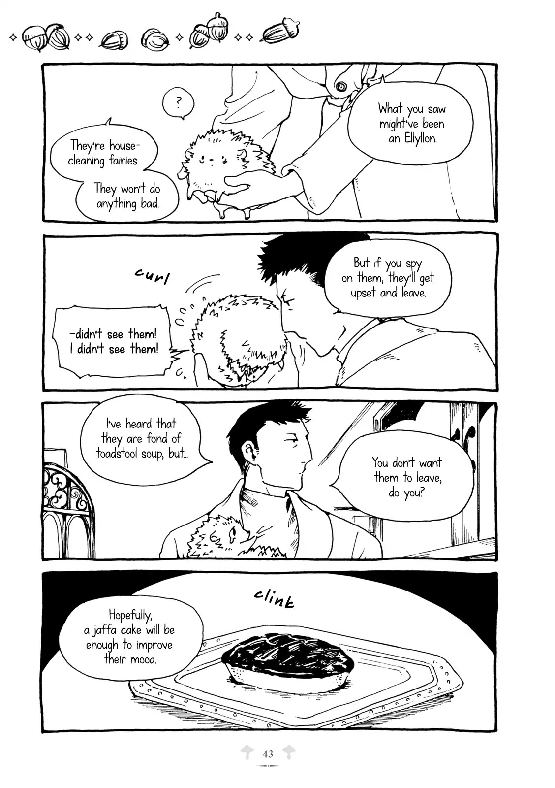 Hedgehog in the King's House Chapter 4 page 7 - Chapter 4: Ghosts