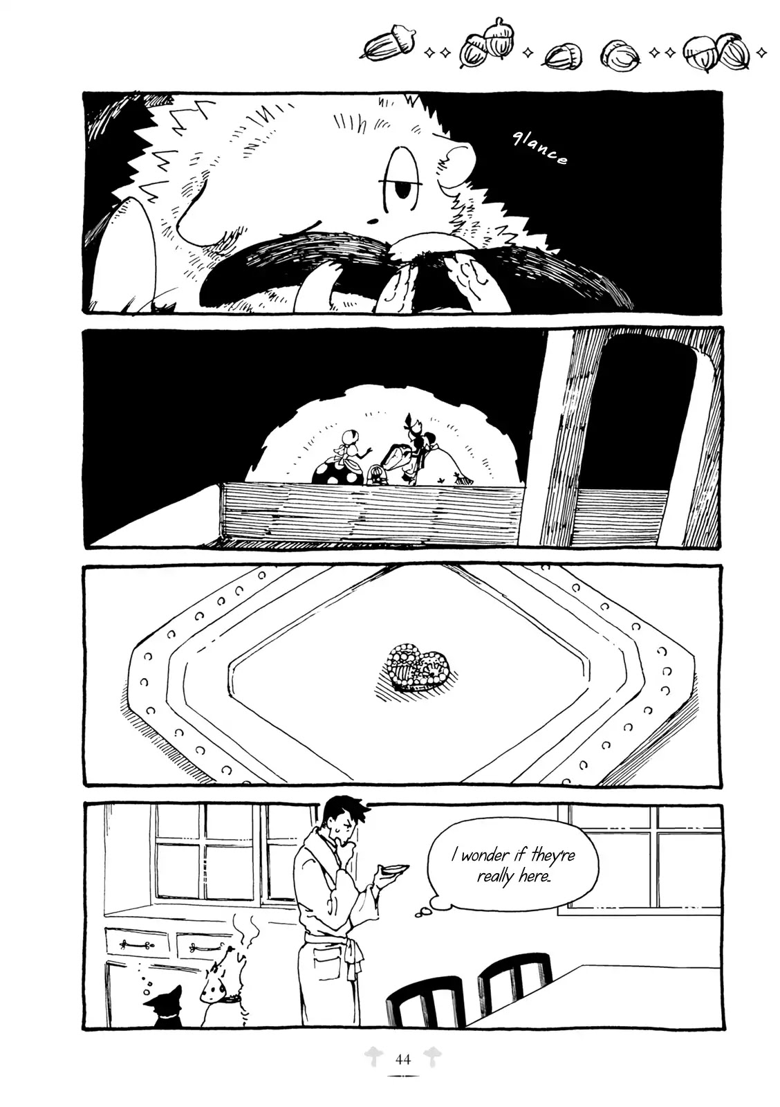 Hedgehog in the King's House Chapter 4 page 8 - Chapter 4: Ghosts