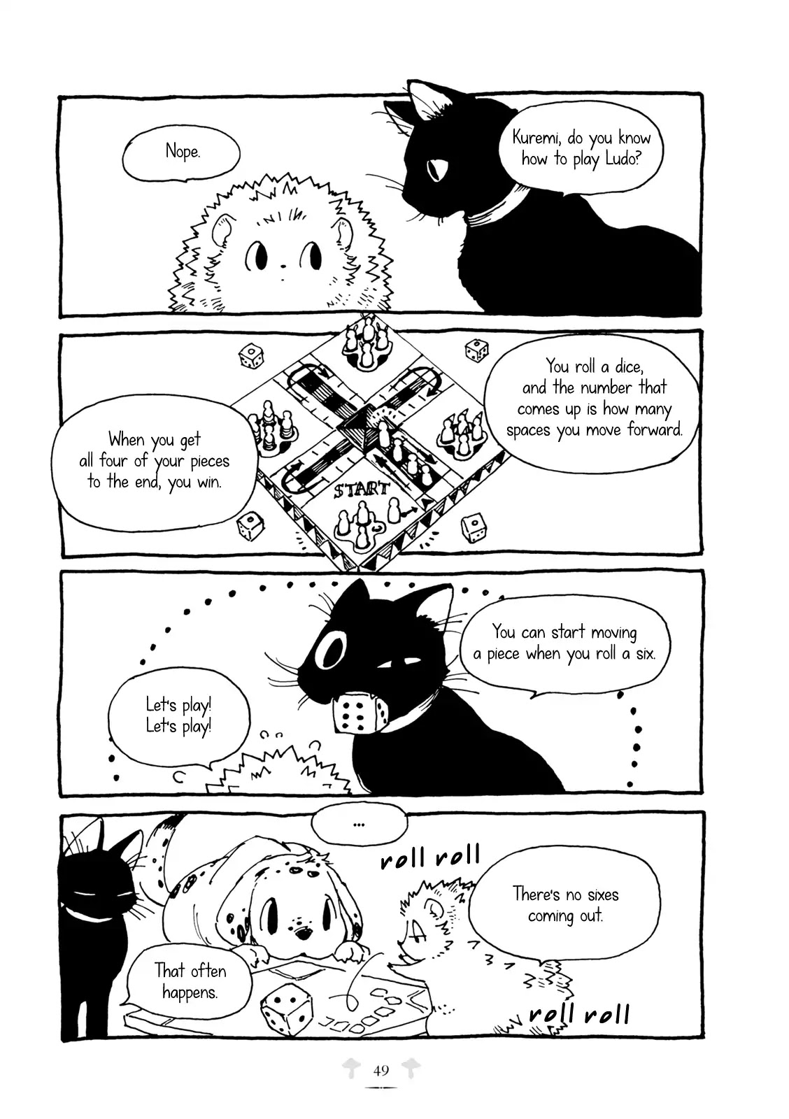 Hedgehog in the King's House Chapter 5 page 3 - Chapter 5: Ludo