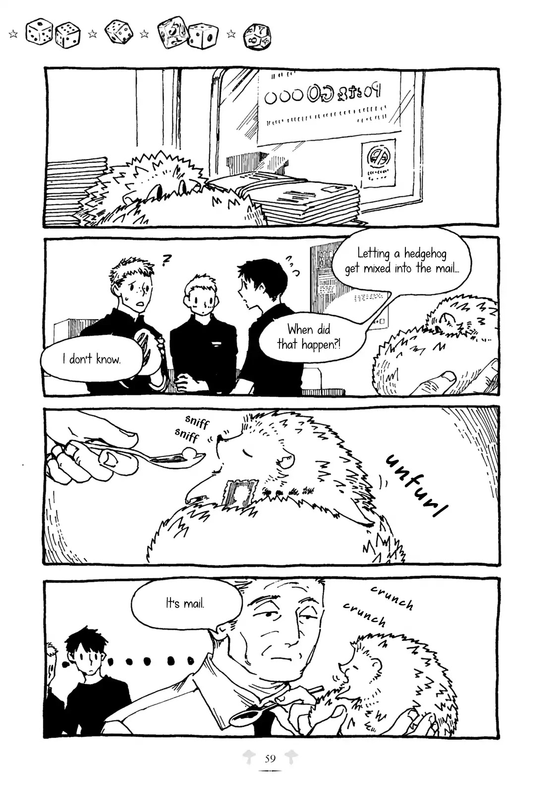 Hedgehog in the King's House Chapter 6 page 3 - Chapter 6: Letters