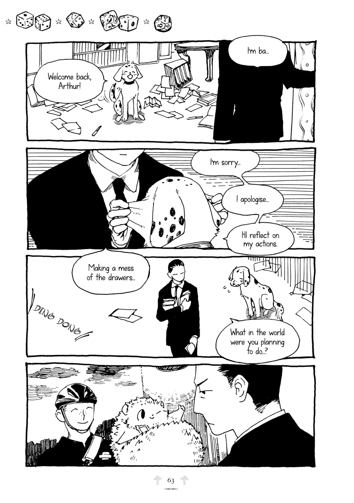 Hedgehog in the King's House Chapter 6 page 7 - Chapter 6: Letters