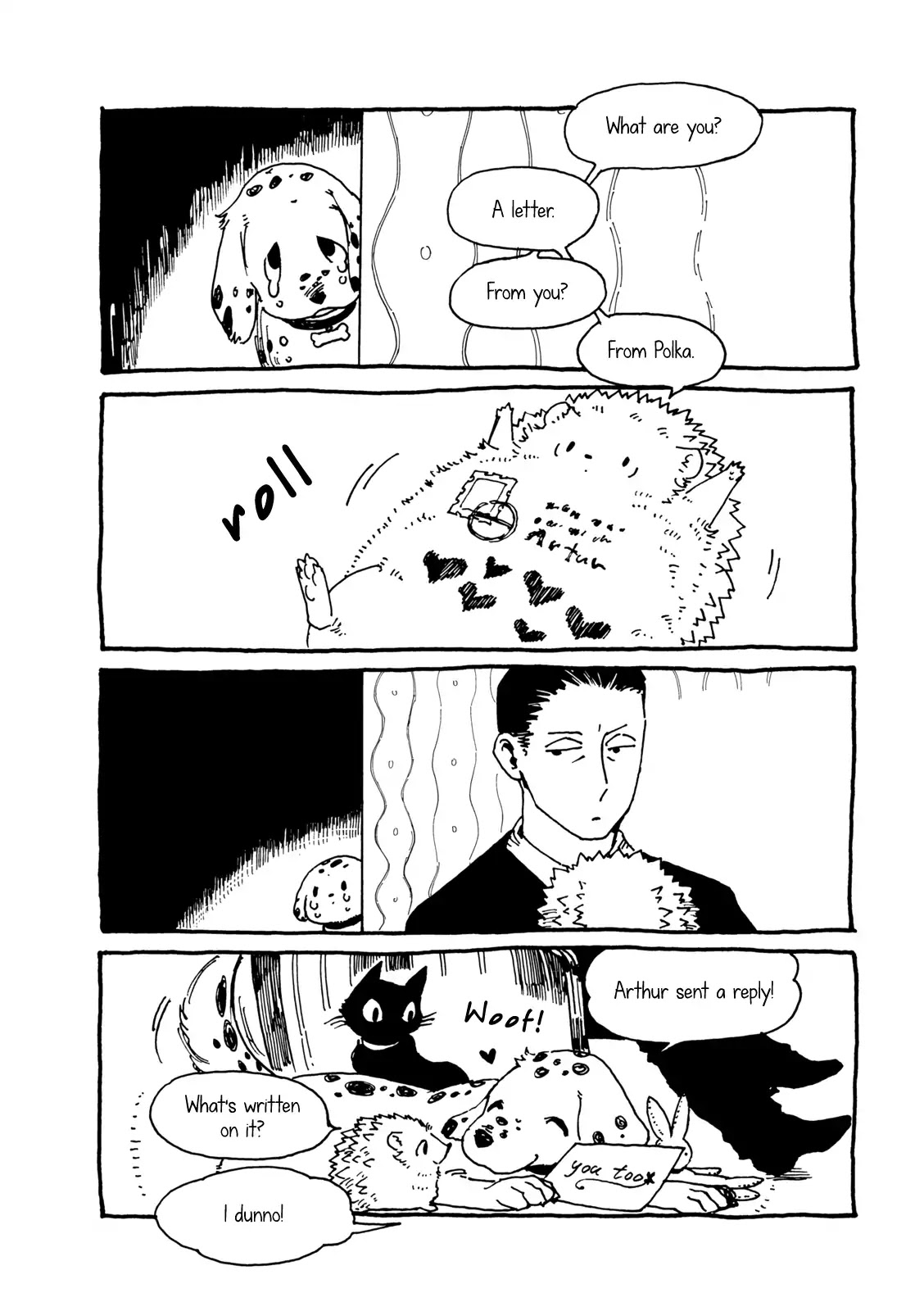 Hedgehog in the King's House Chapter 6 page 8 - Chapter 6: Letters
