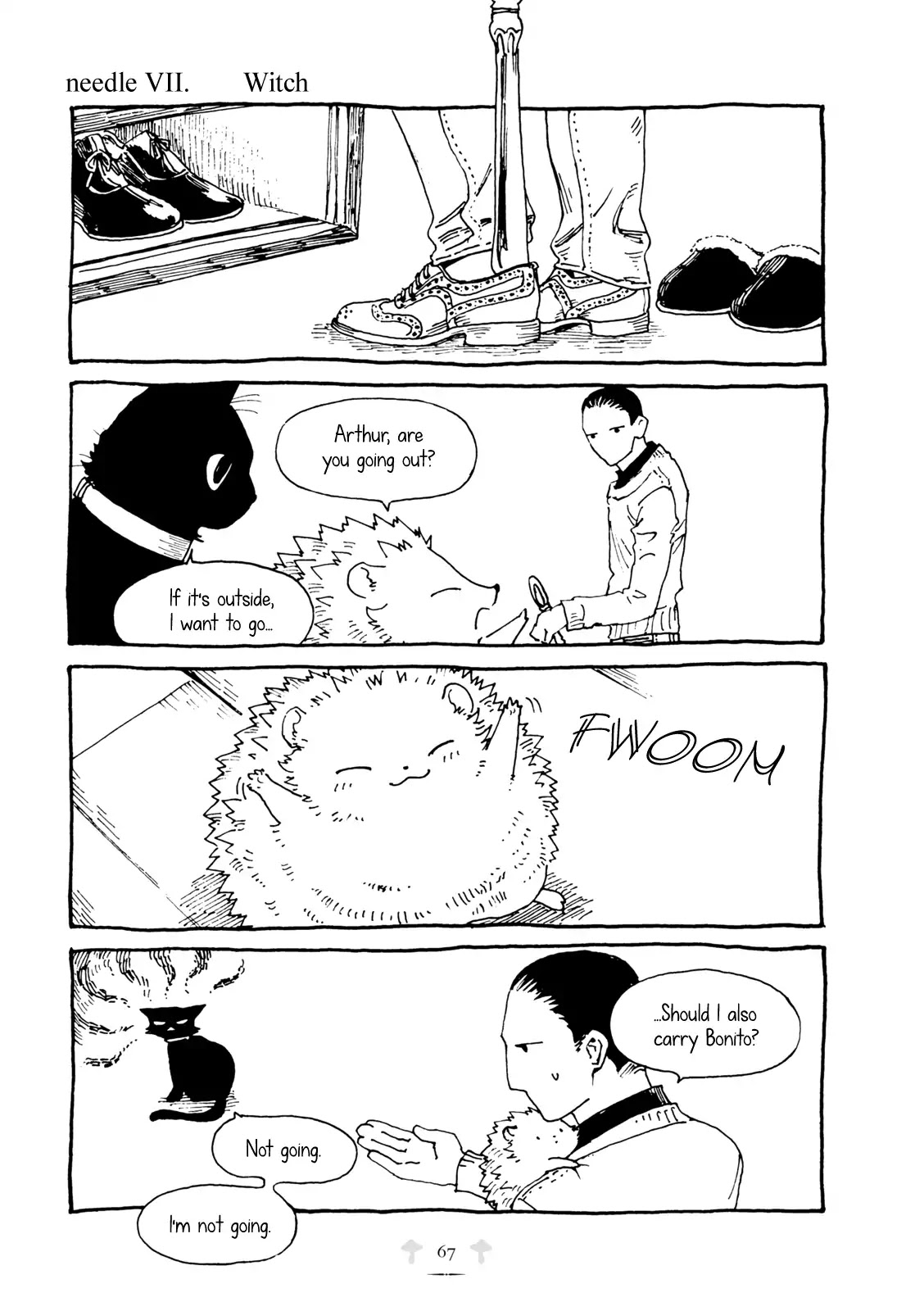 Hedgehog in the King's House Chapter 7 page 1 - Chapter 7: Witch