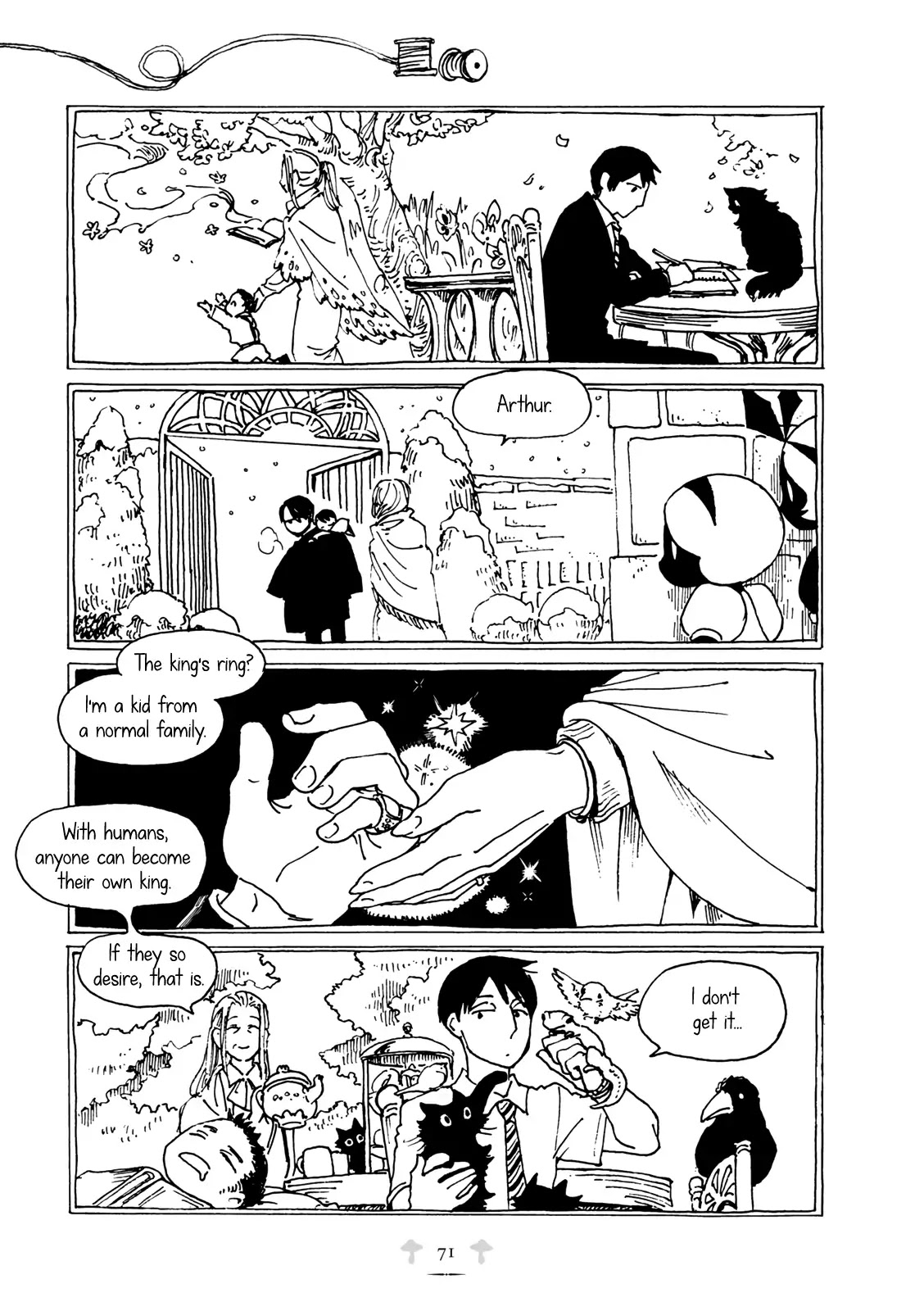 Hedgehog in the King's House Chapter 7 page 5 - Chapter 7: Witch